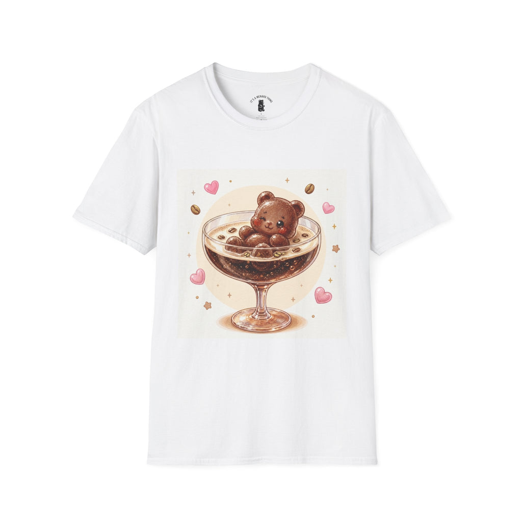 Tart Coffee Martini pool Boozy Gooey Gummy Bears- Kawaii Graphic T-Shirt
