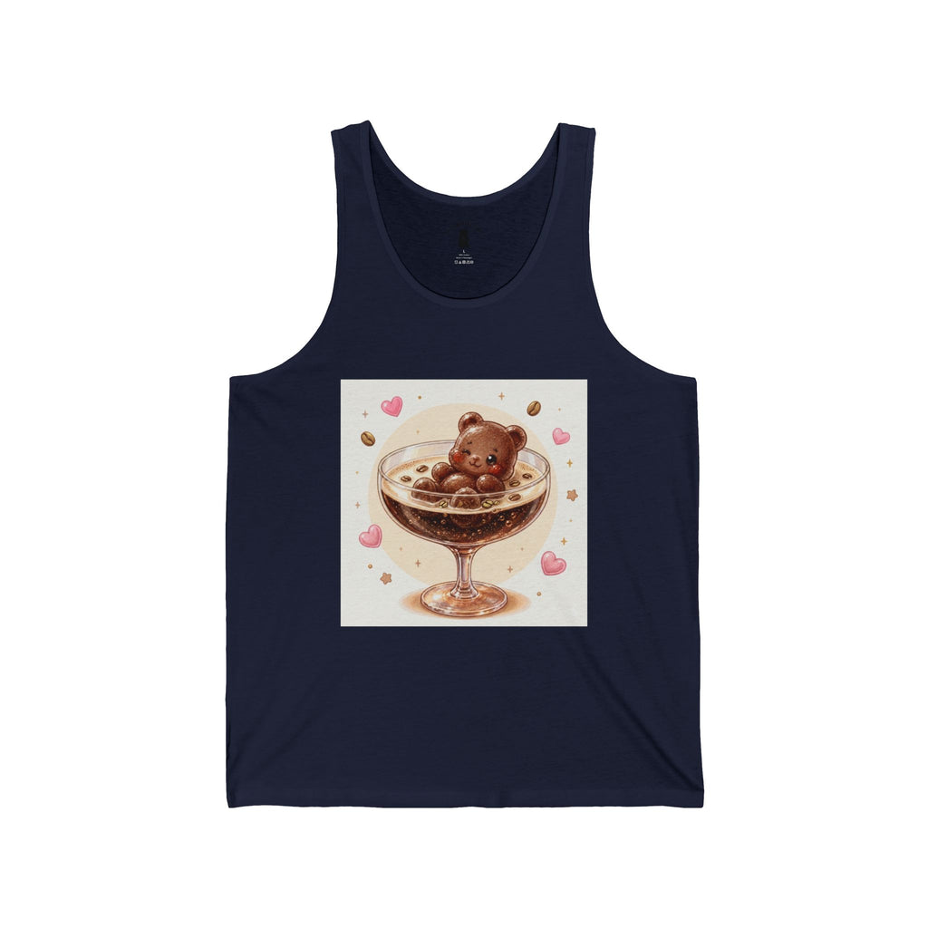 Special Coffee Martini, Brown Mocha Boozy Gooey Gummy Bear — Kawaii Graphic Tank