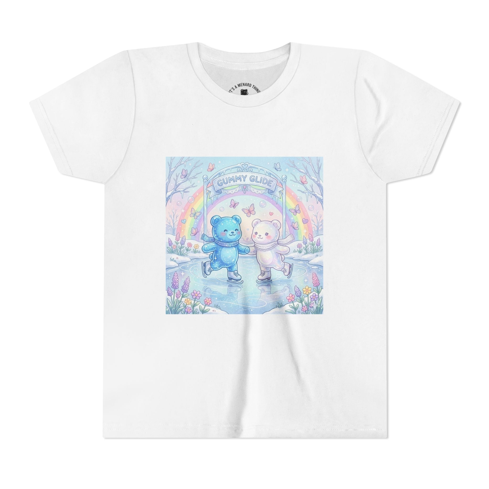 Ice Skating Gooey Gummy Bears- Youth T-Shirt