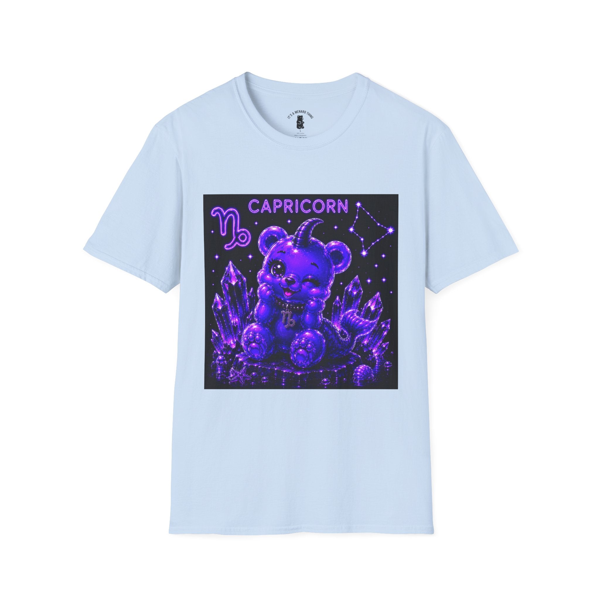 Capricorn Zodiac Constellation Oozy Bear Friend- Graphic Shirt
