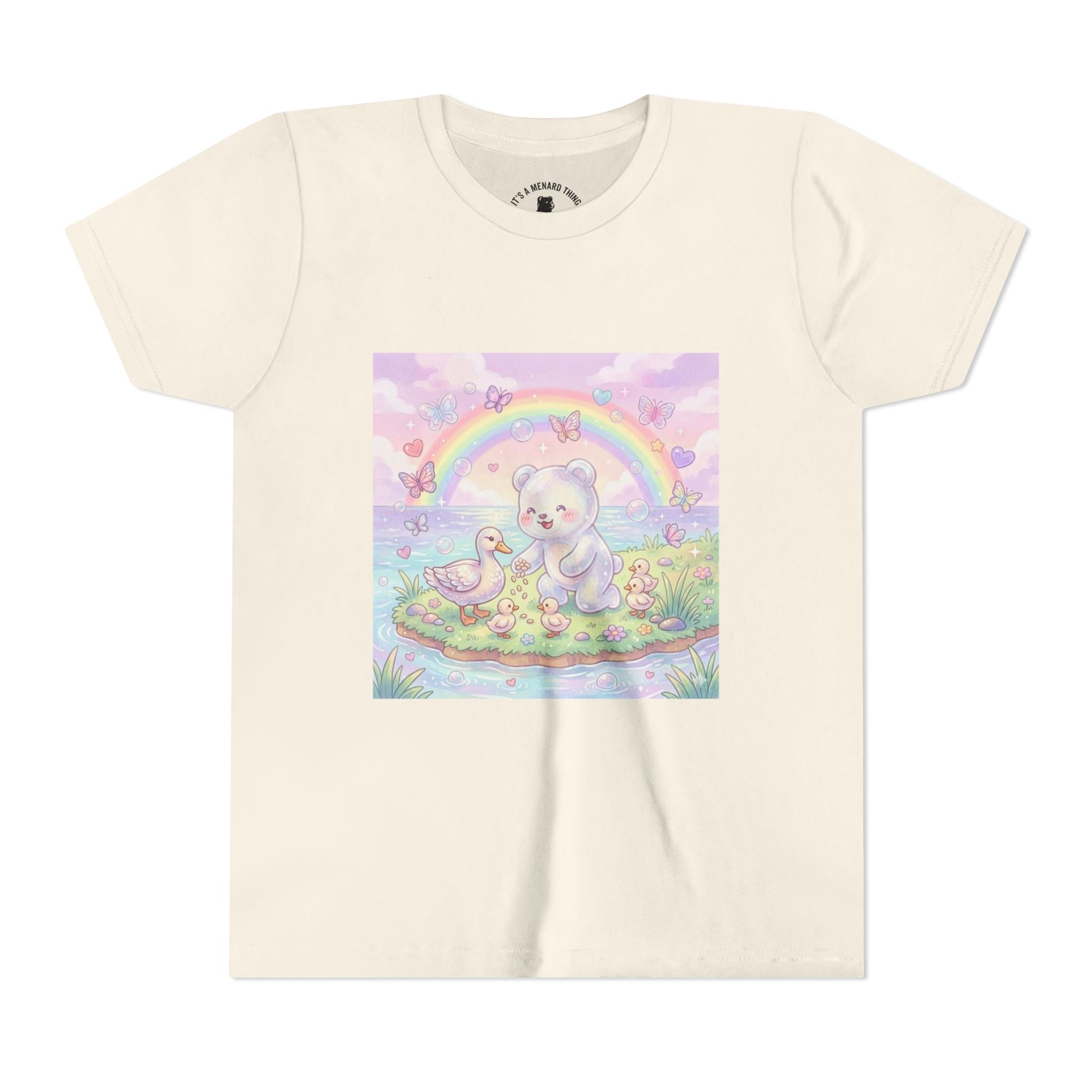 Duck Feeding, Gooey Gummy Friend- Graphic T-Shirt