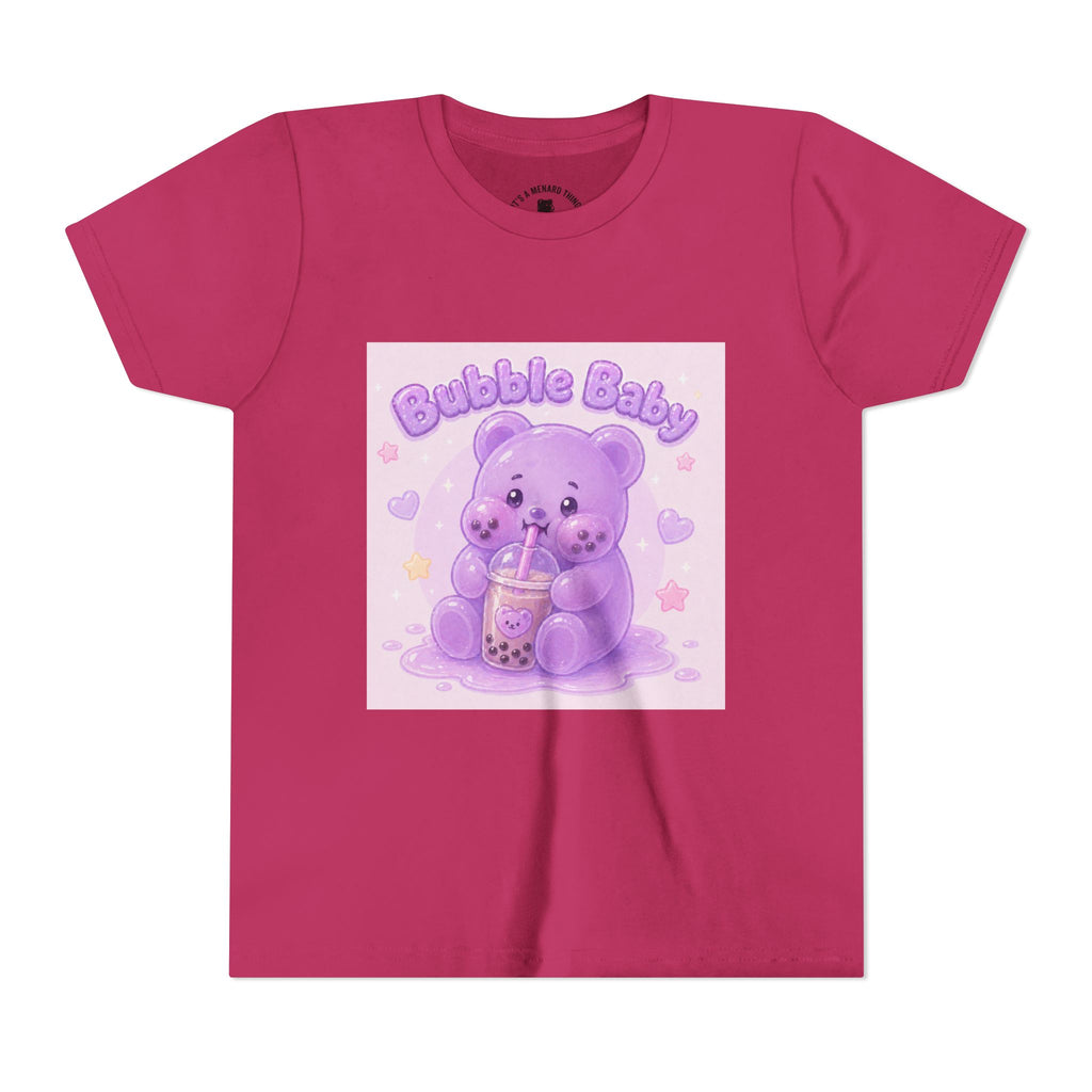 'Bubble Baby' Gooey Gummy Bear Boba Milk Tea Graphic