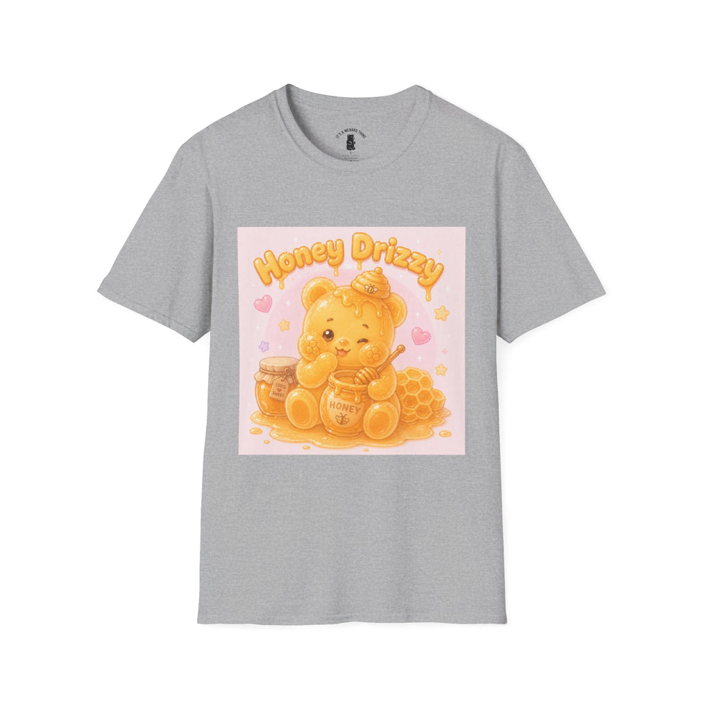 "Honey Drizzy" Yellow Gooey Gummy Bear — Cute Graphic Tee