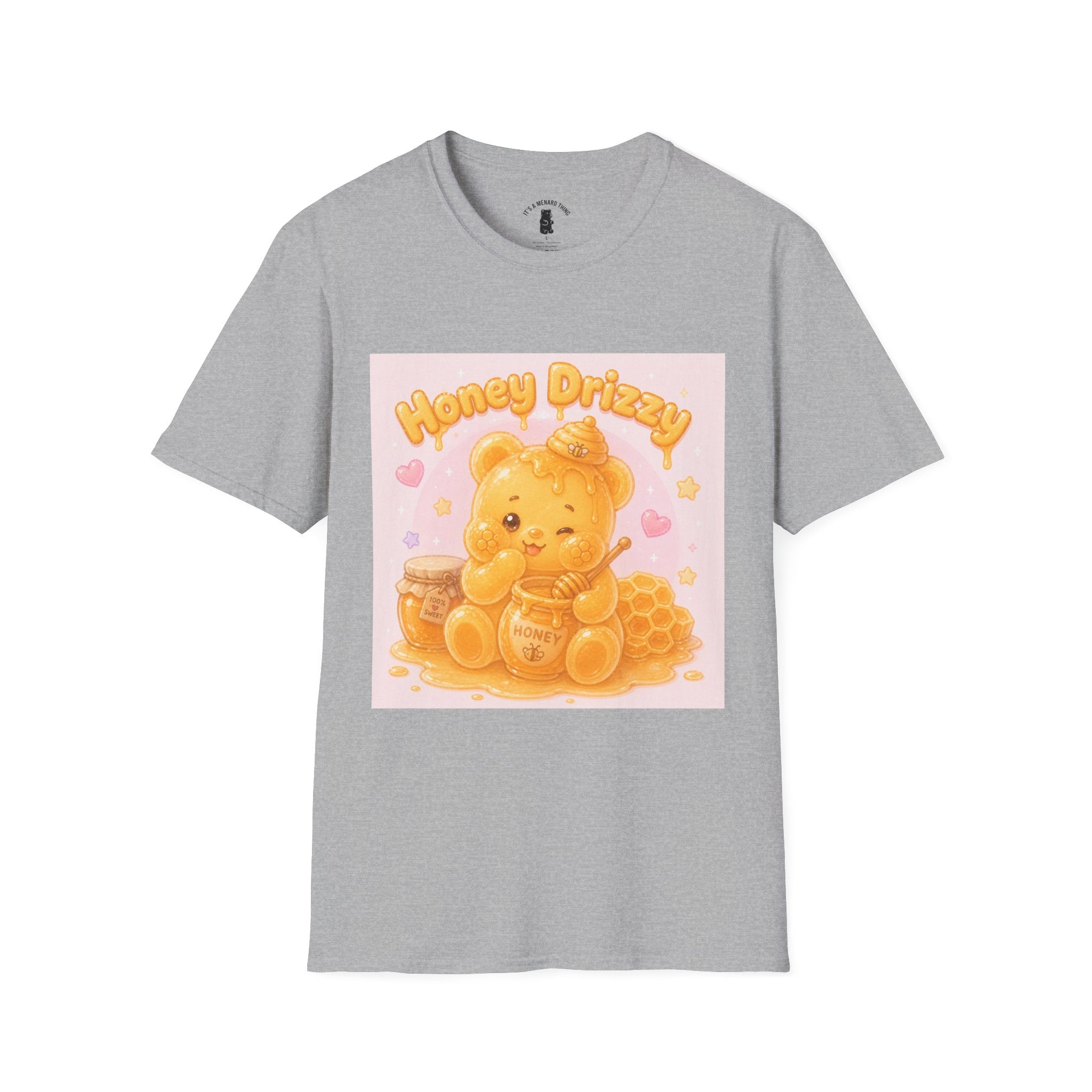 "Honey Drizzy" Yellow Gooey Gummy Bear — Cute Graphic Tee