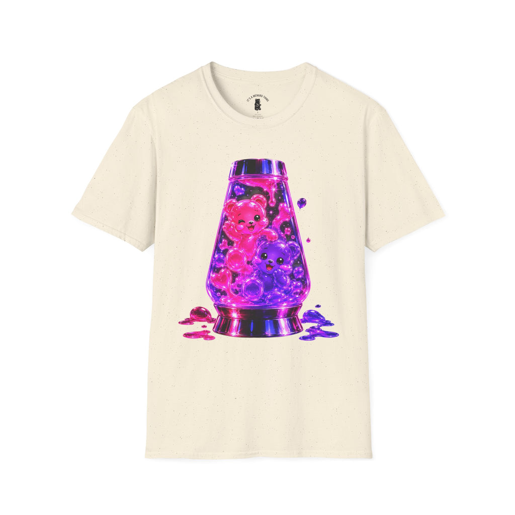 Retro Neon Special Lava Lamp, Oozy Bear Duo Gummies- Graphic Shirt