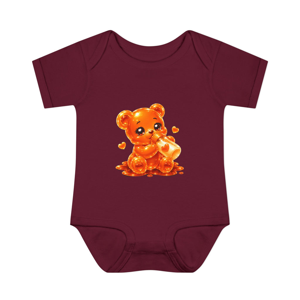 Snack Time, Oozy Baby Gummy Bear Cutie Special Addition- Graphic Onesie