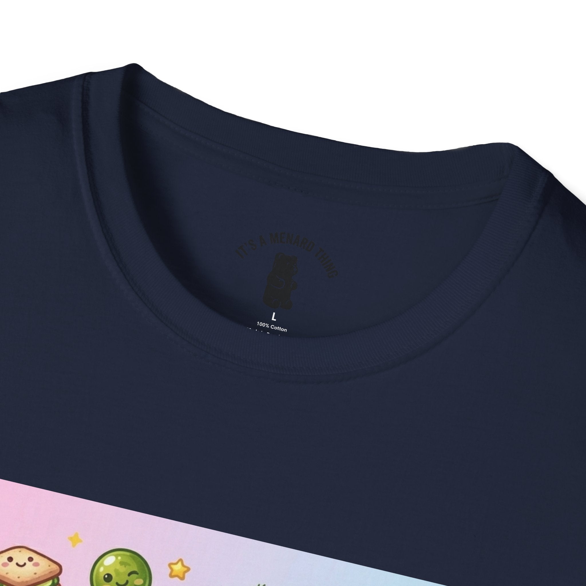 Sour Dill Pickle, Exotic Gooey Gummy Bear — Kawaii Graphic T-Shirt