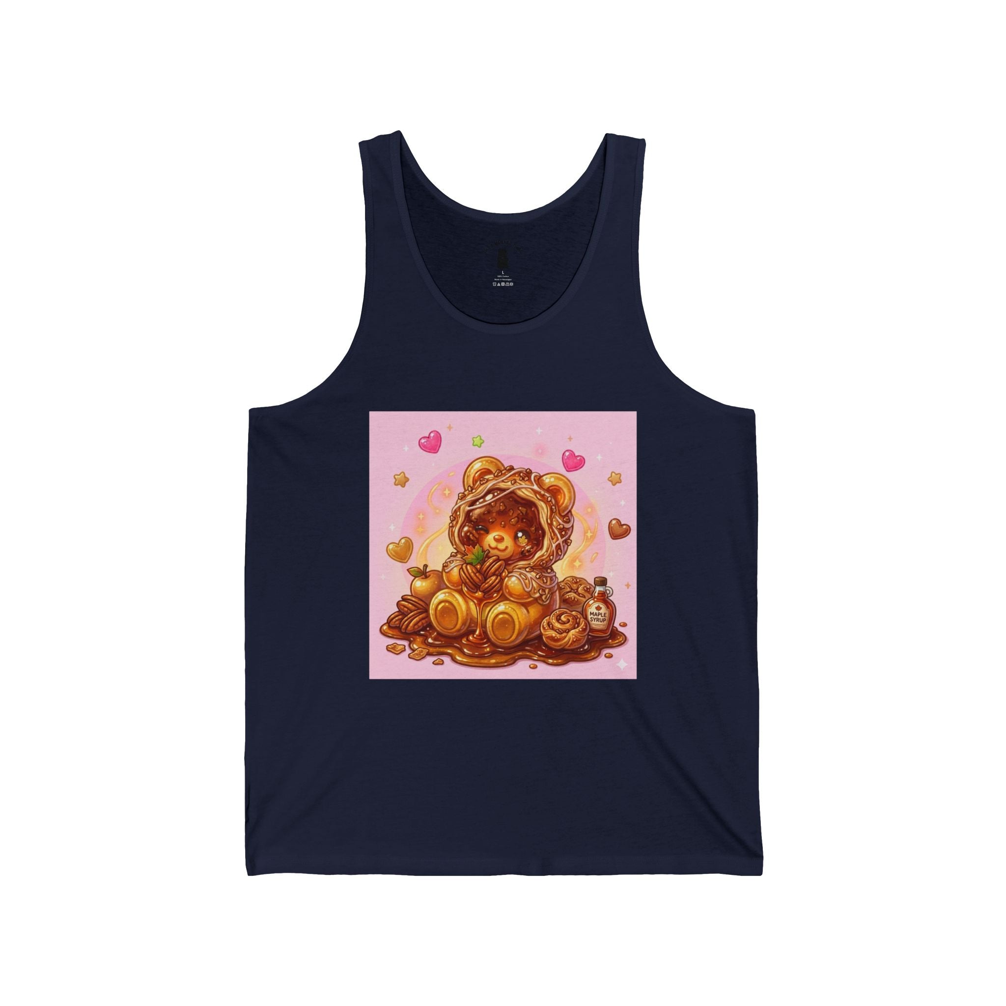 Special Pecan Danish, Gooey Gummy Bear — Kawaii Graphic Tank Top