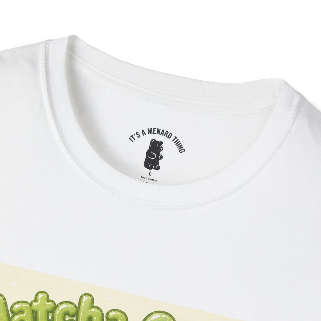 Matcha Cream Gooey Gummy Bear — Cute Green Tea Kawaii Graphic Tee