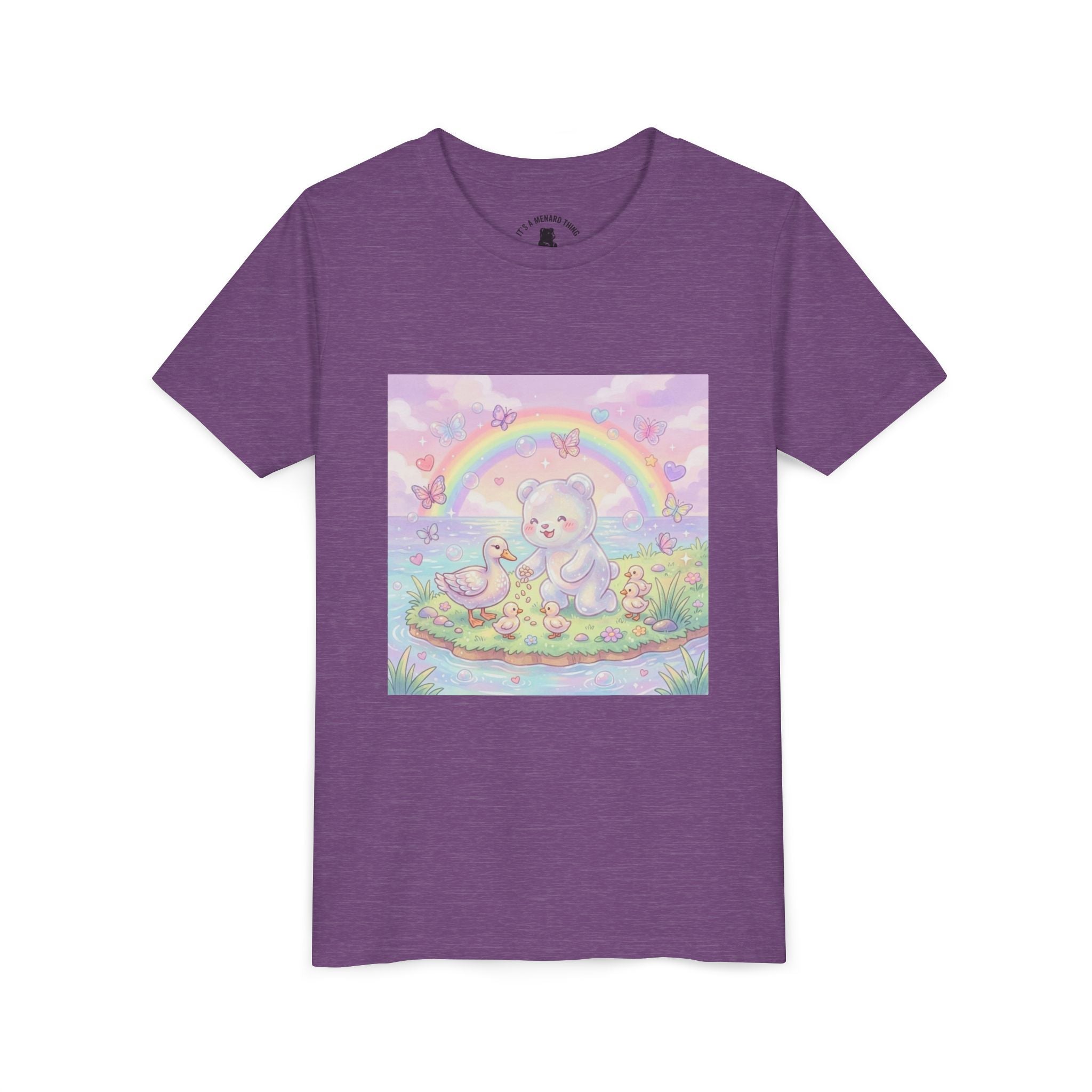 Duck Feeding, Gooey Gummy Friend- Graphic T-Shirt