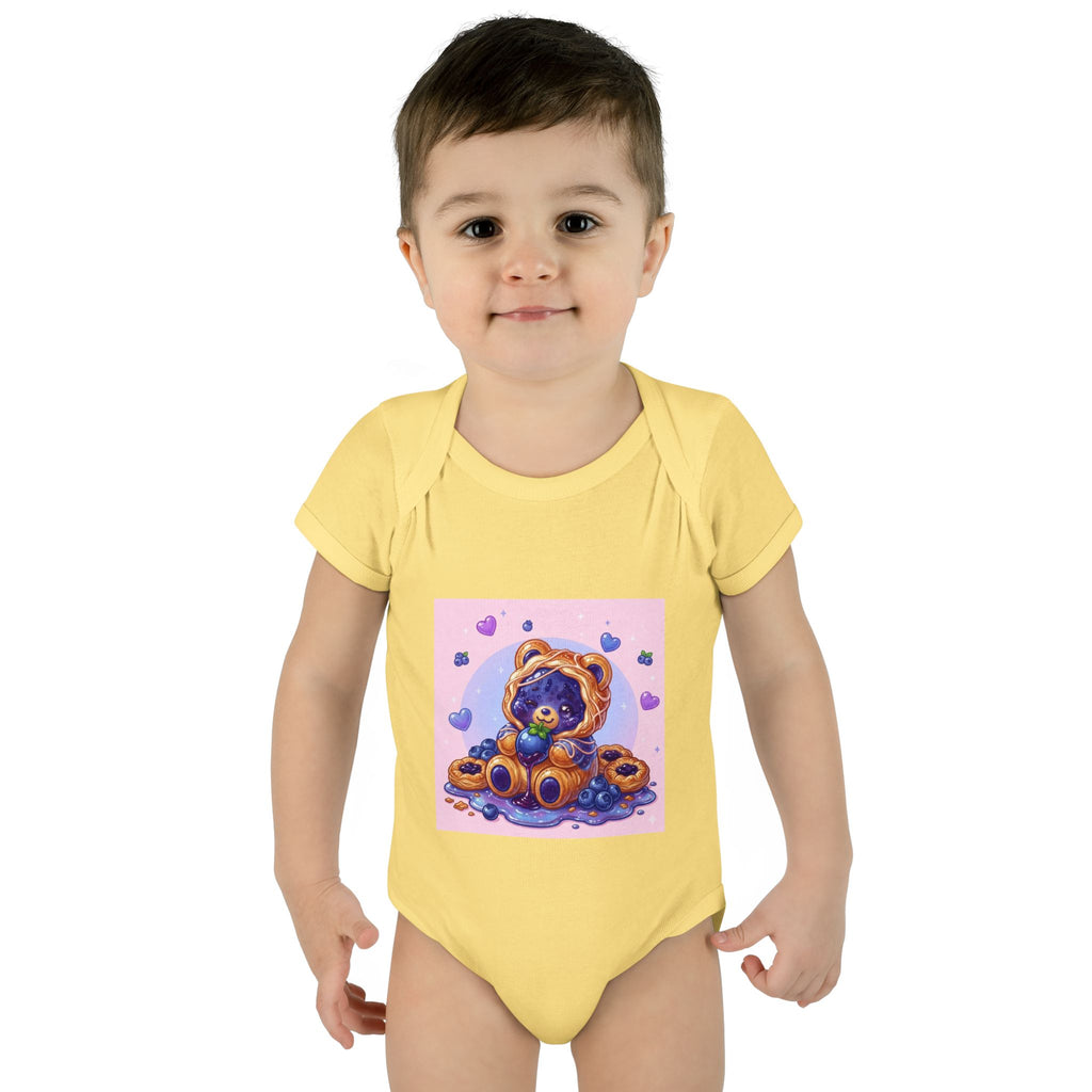 Blueberry Danish, Puff Pastry PJ Gooey Gummy Bear Suit