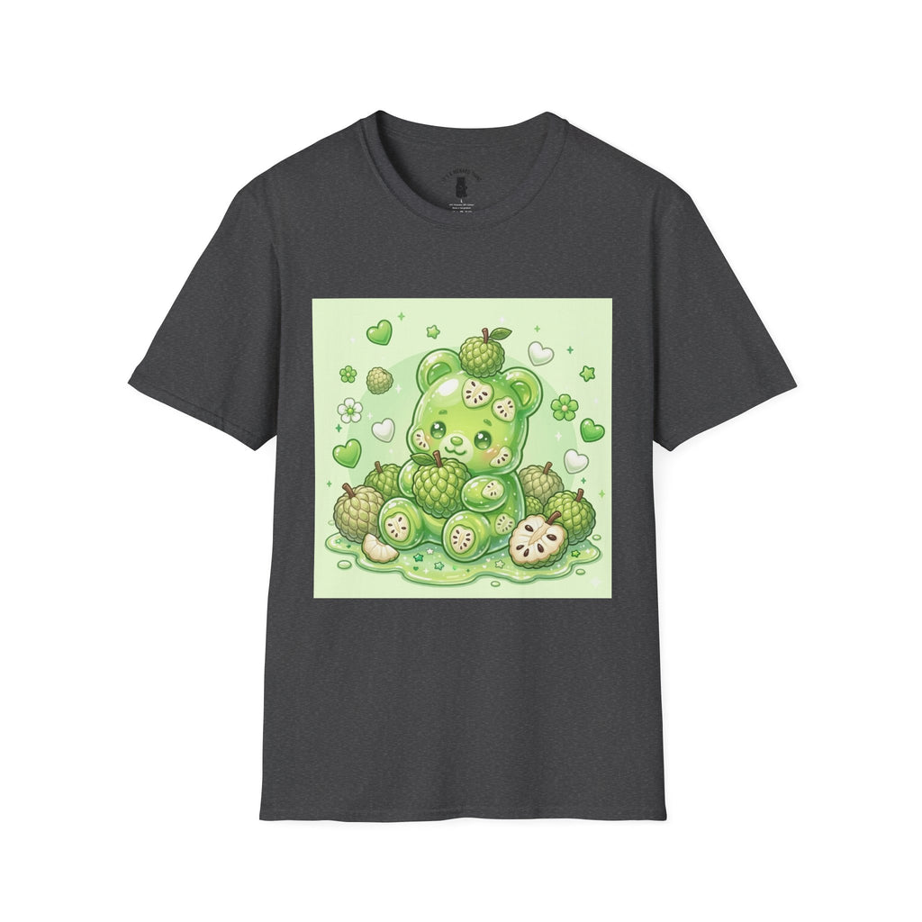 Yummy Ripe Sugar Apple, Exotic Oozy Gummy Bear- Kawaii Graphic Shirt