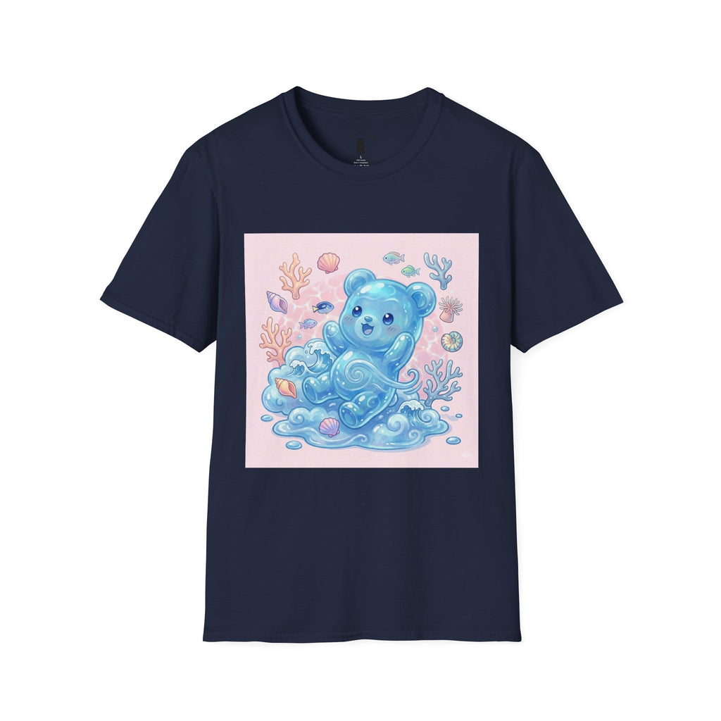 Elemental, Ocean Blue Water Gooey Gummy Bear — Kawaii Graphic Tee