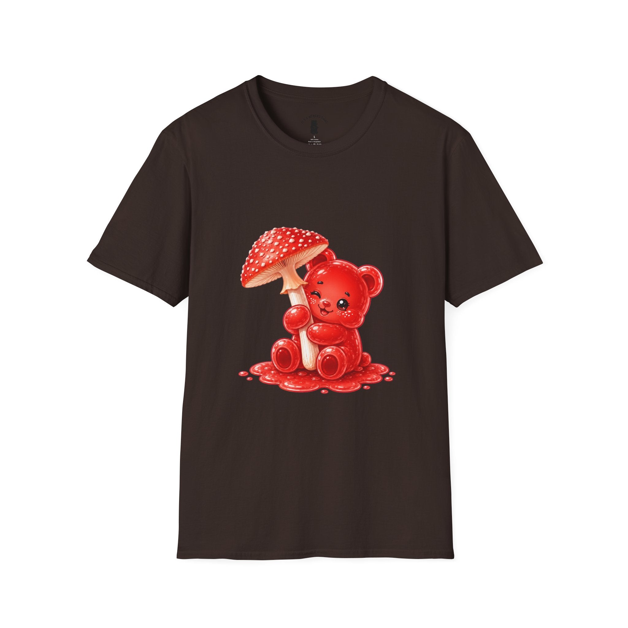 The Fly Agaric Fungi Special, Red Oozy Bear Gummy Friend- Graphic Shirt