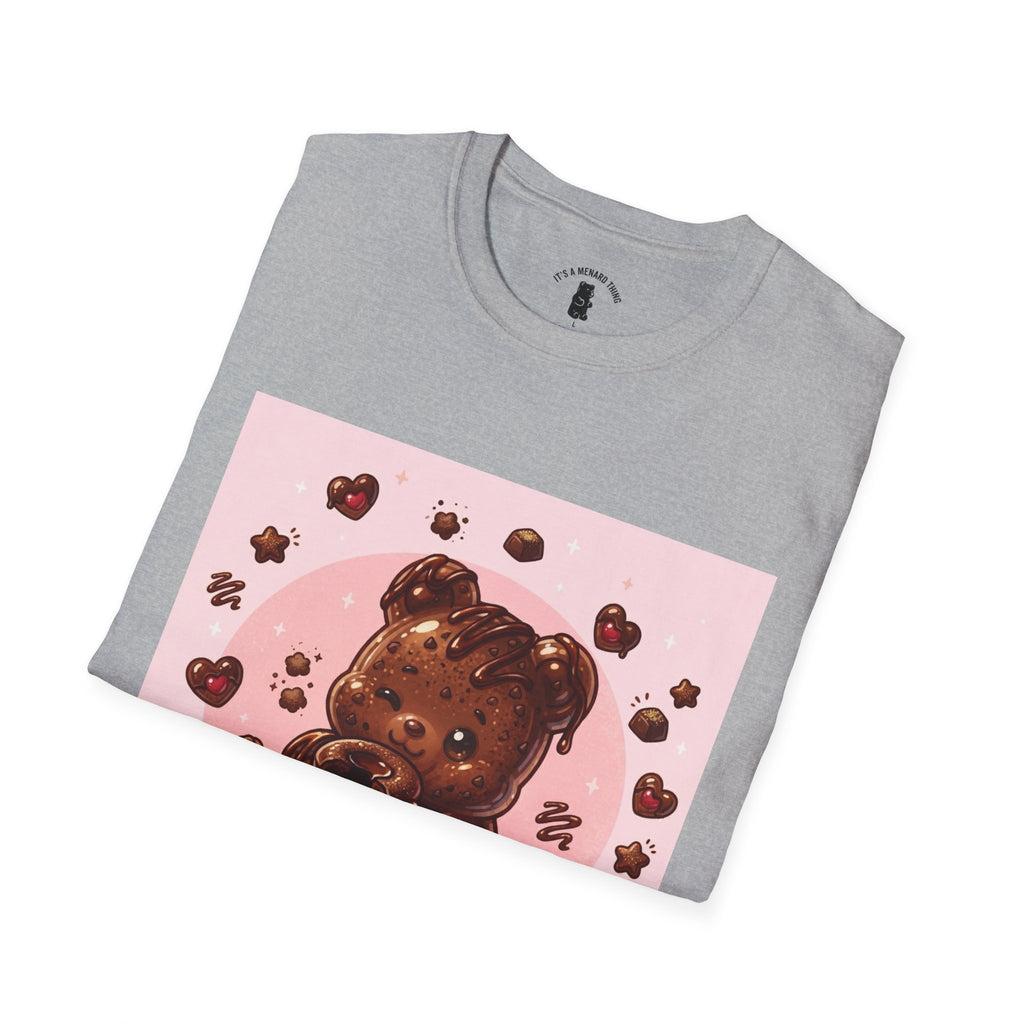 Chocolate Molten Lava Cake Gooey Gummy Bear — Cute Graphic Tee