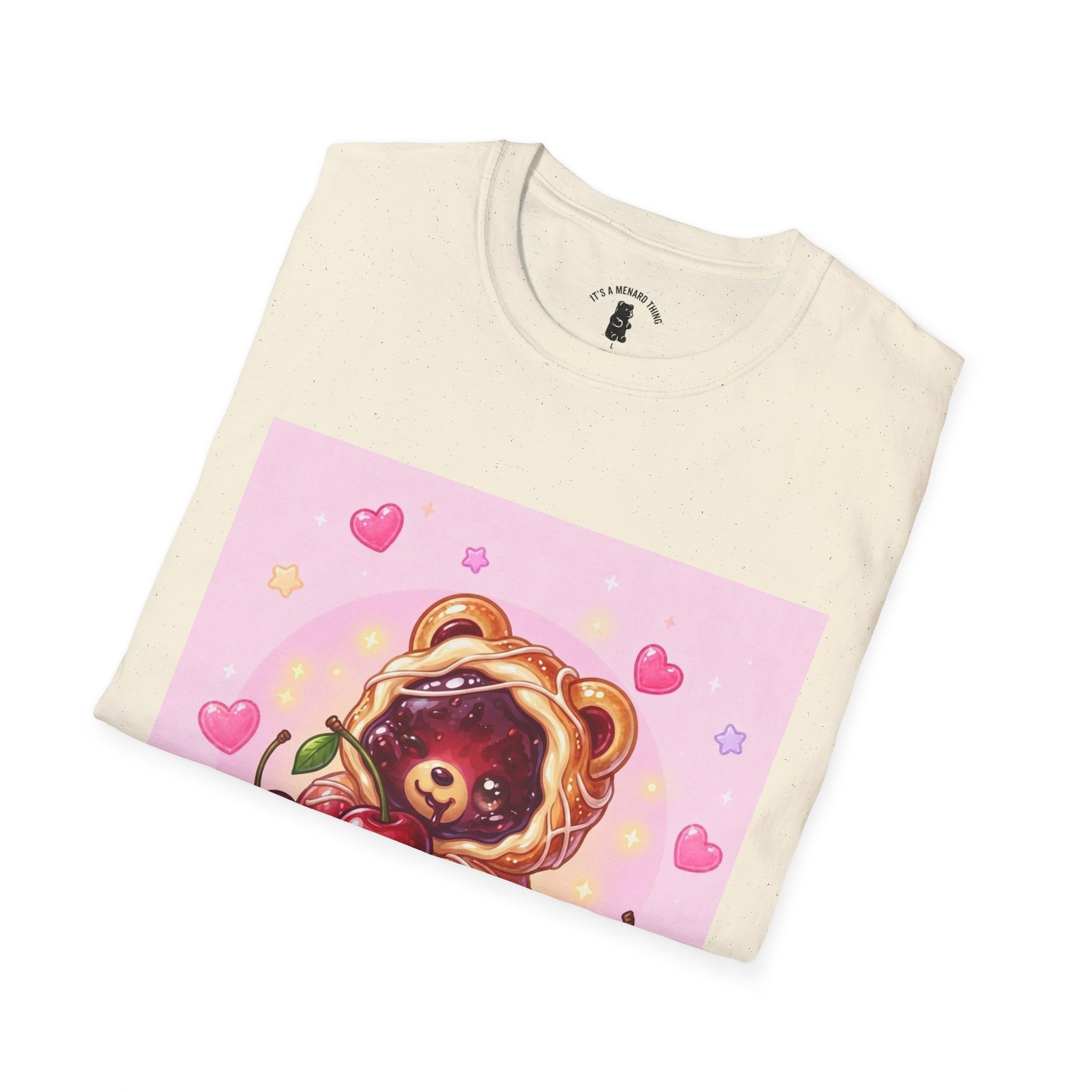Cherry ripe Danish Gooey Gummy Bear— Kawaii Graphic Tee