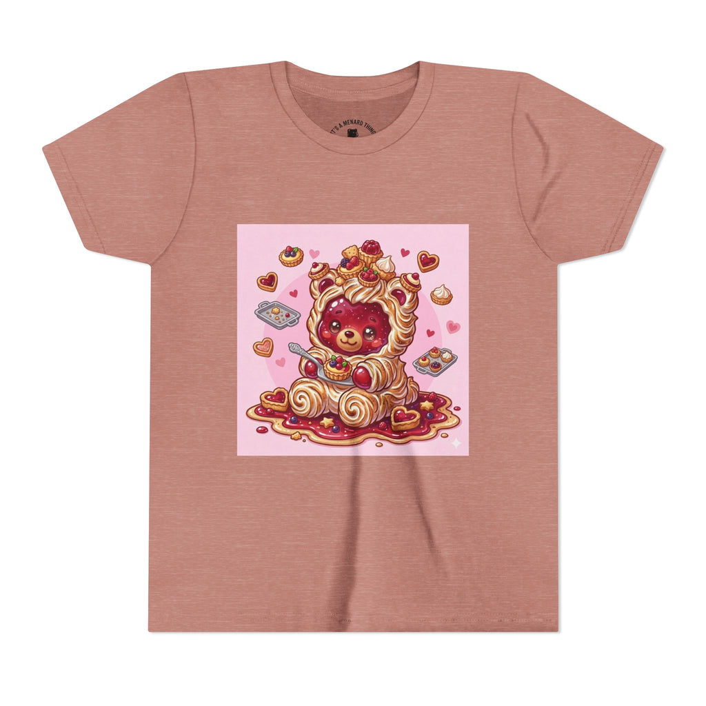 Whipper Berry Tart Gooey Gummy Bear Graphic Youth Shirt