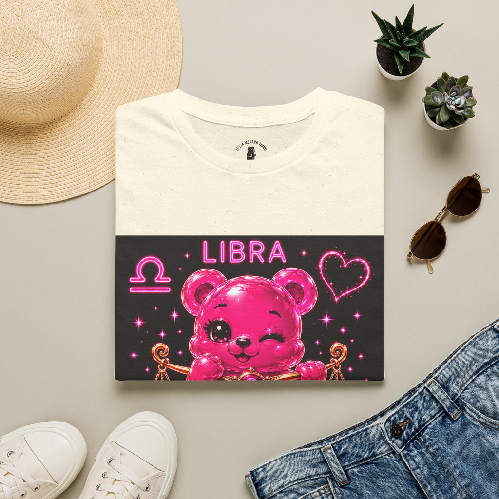 Libra Zodiac Sign Special Addition Oozy Bear Friend- Graphic Shirt