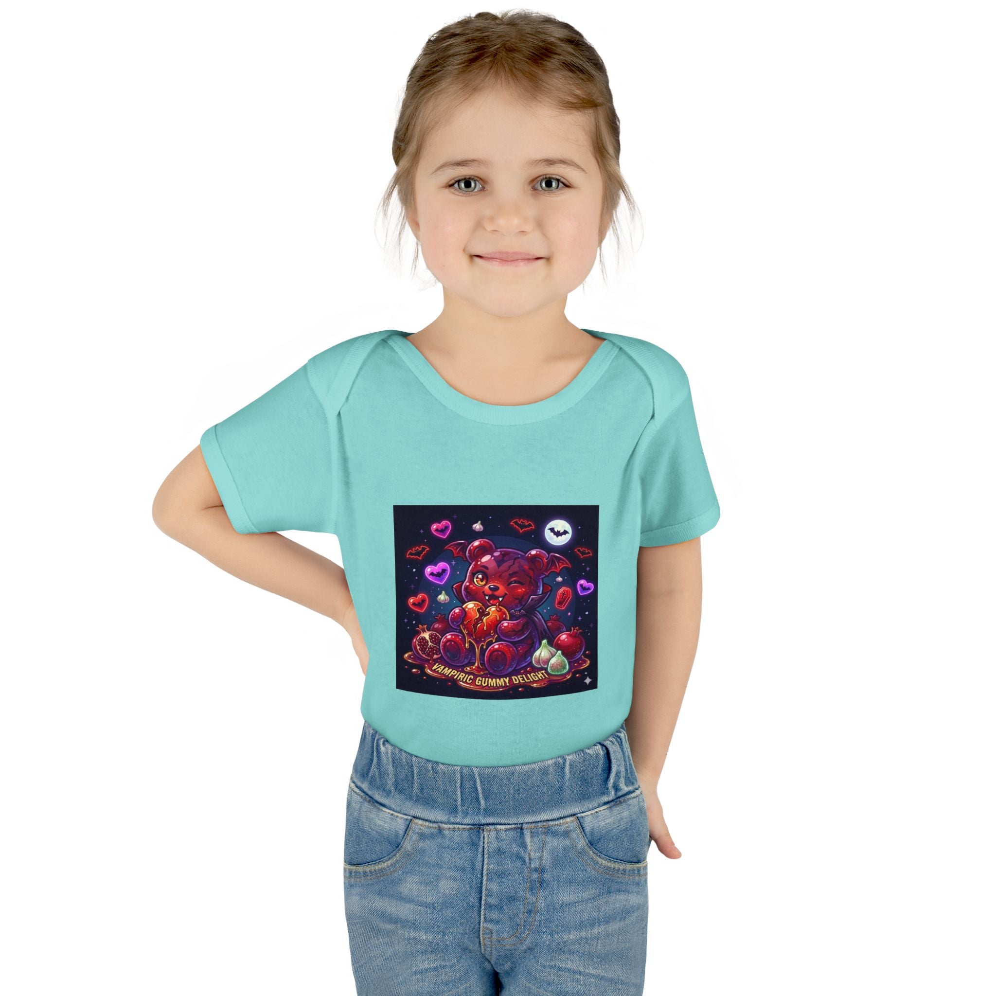 Baby Bodysuit - Cute Vampire Gooey Gummy Bear