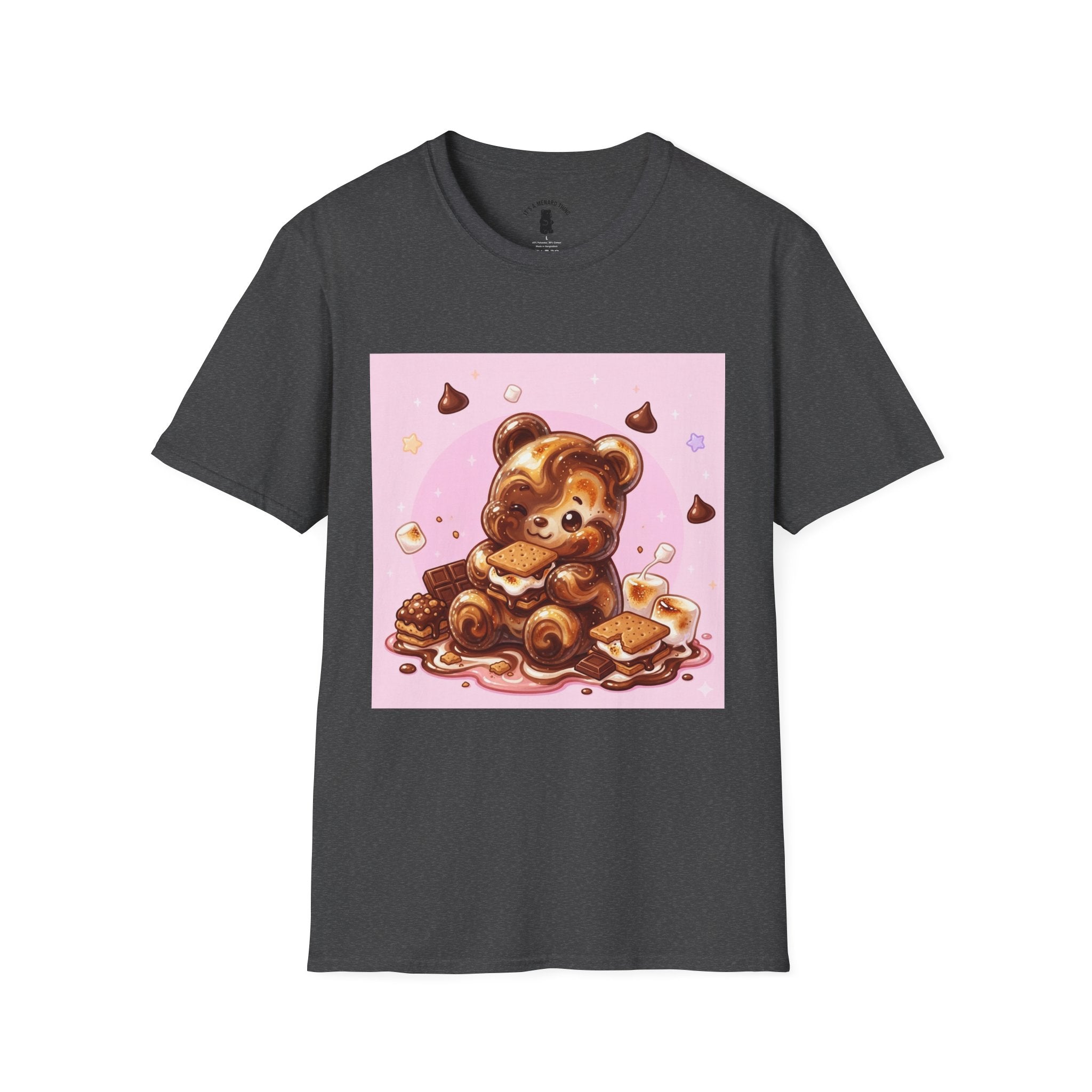 Chocolate S'mores Gooey Gummy Bear — Cute Graphic Tee