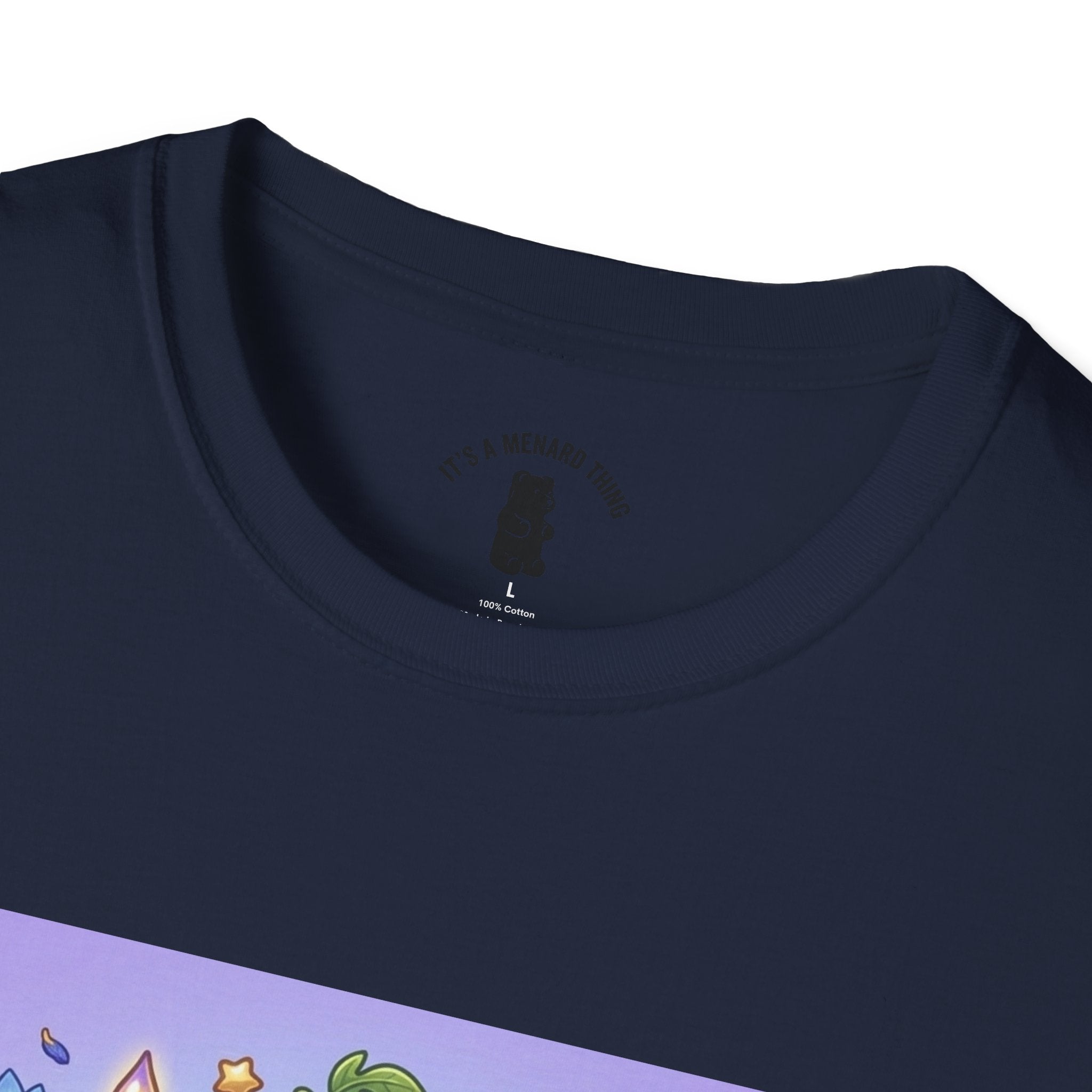 Blue Lotus Tea, Exotic Gooey Gummy Bear — Kawaii Graphic T-Shirt