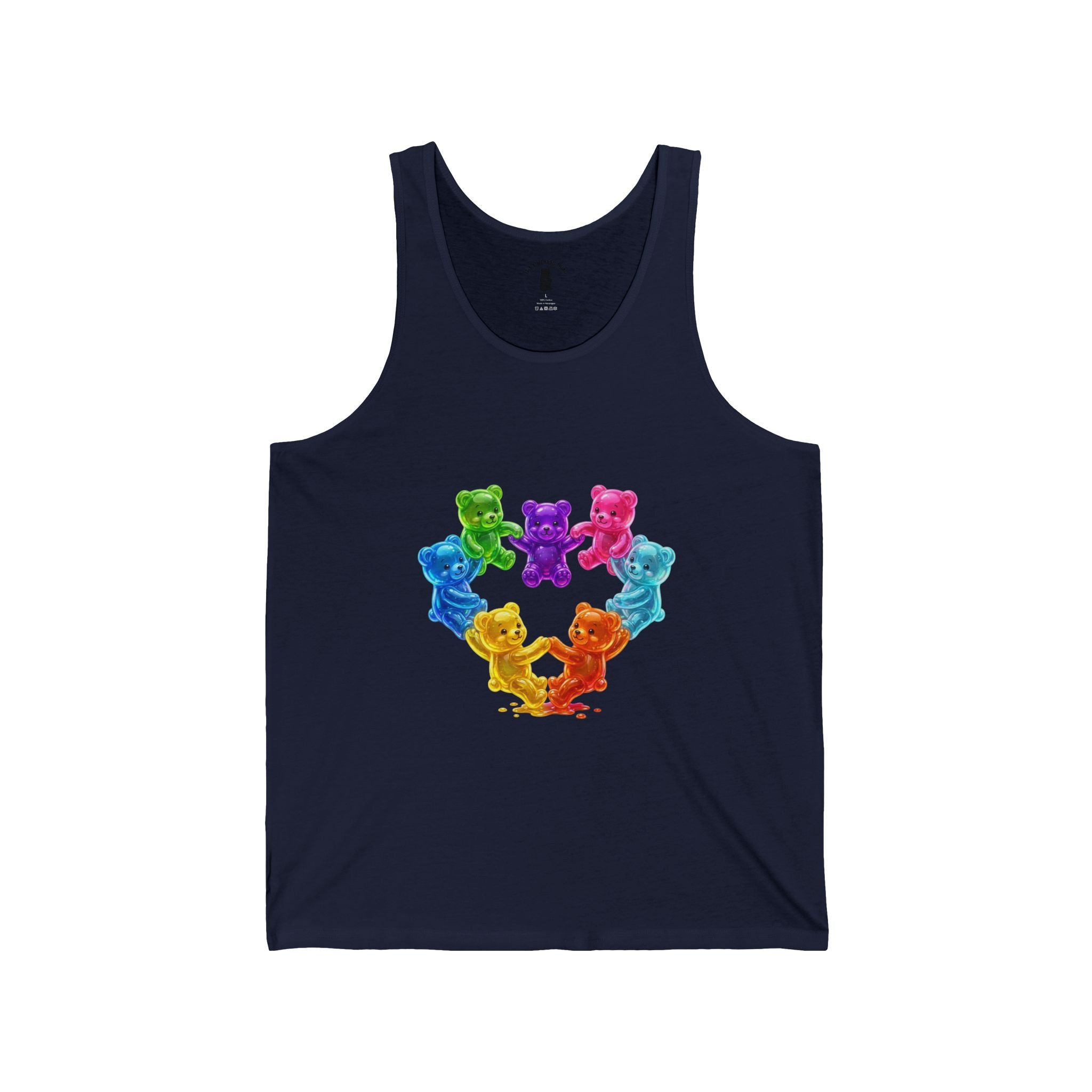 Rainbow Friends, Neon Oozy Bears Special Addition- Graphic Tank Top