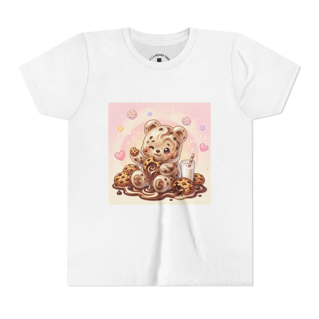 Cookies & Milk Gooey Fudge Gummy Bear Graphic Shirt
