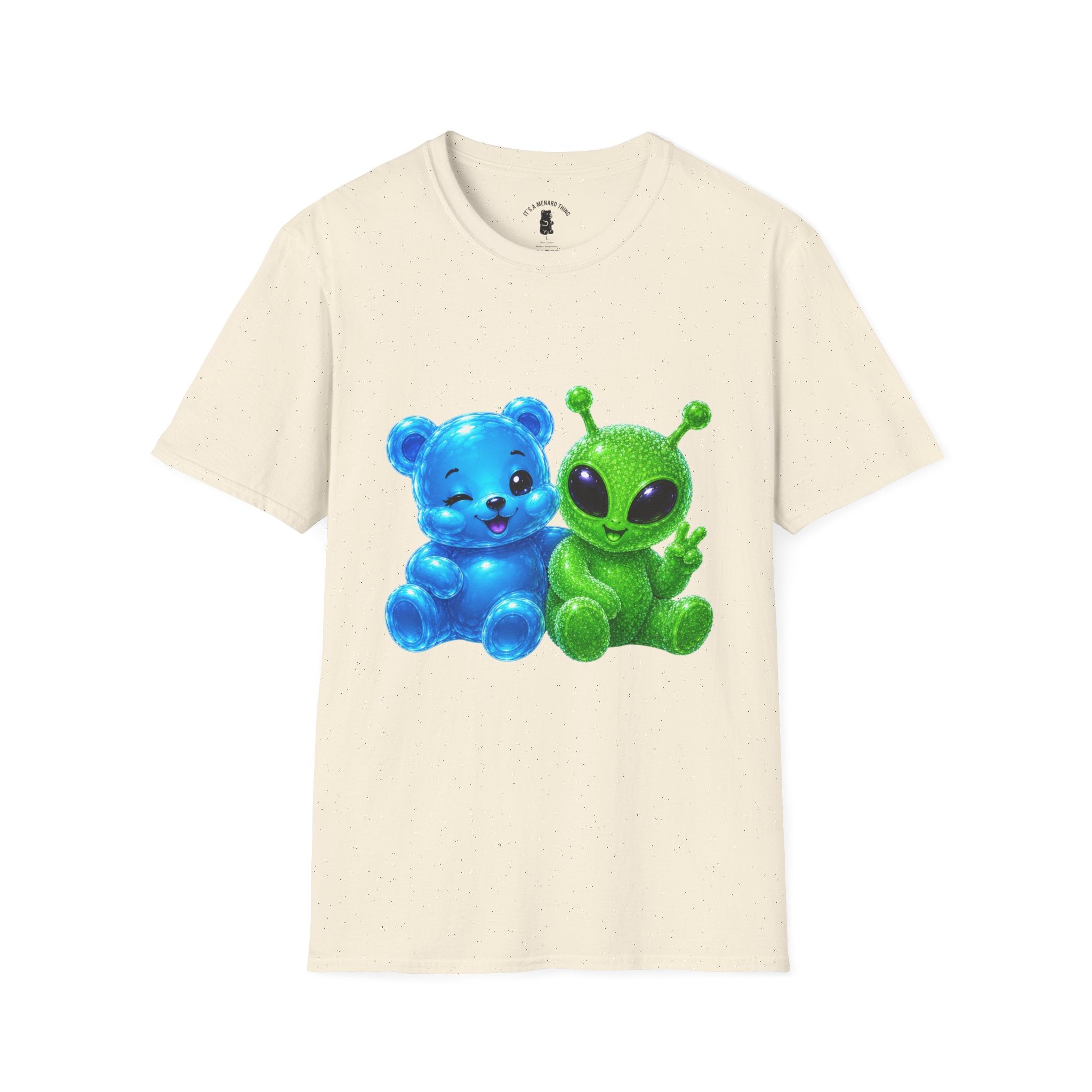 We Come in Peace, Oozy Bear & Alien Special Addition- Graphic Shirt