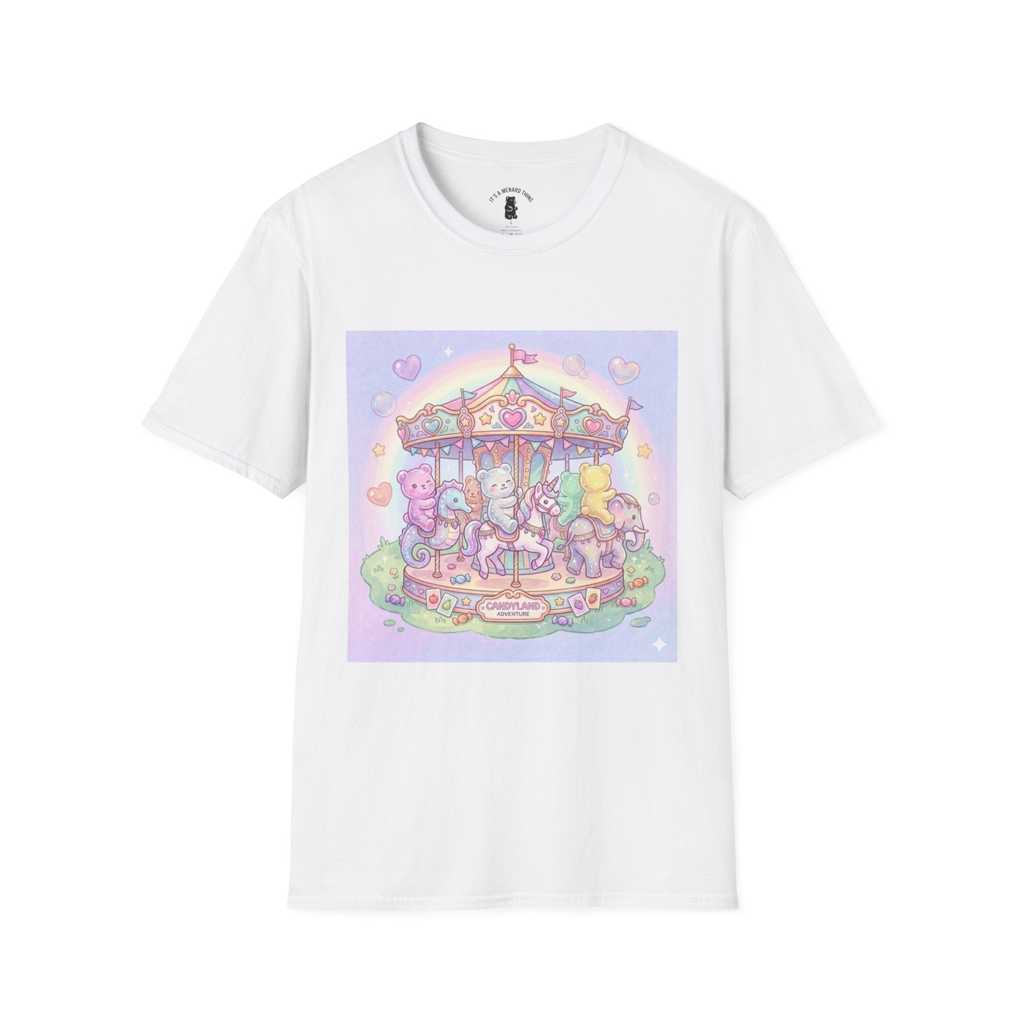 Riding the Fair Carousel, Gooey Gummy Friends — Cute Fairground Design