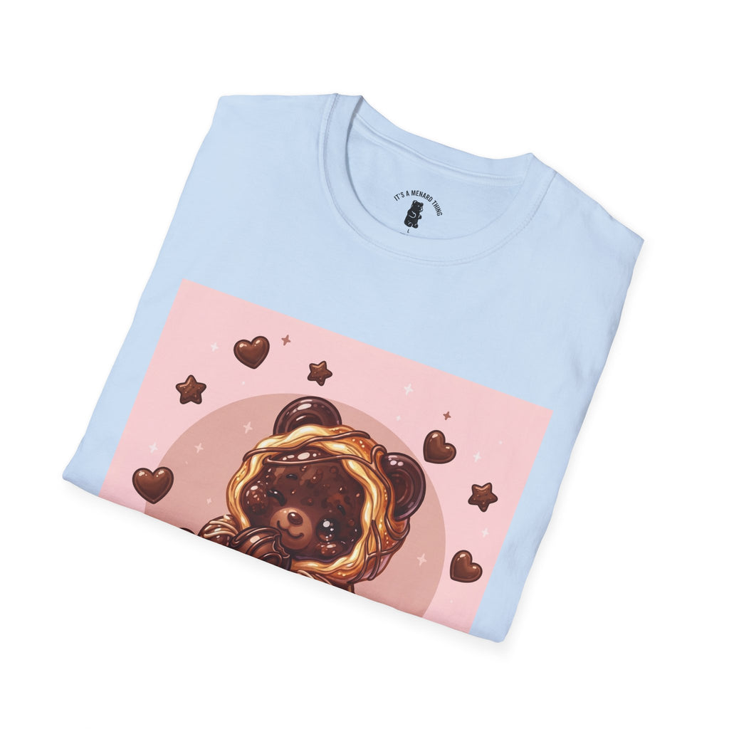 Chocolate Danish Gooey Gummy Bear — Cute  Graphic T-Shirt