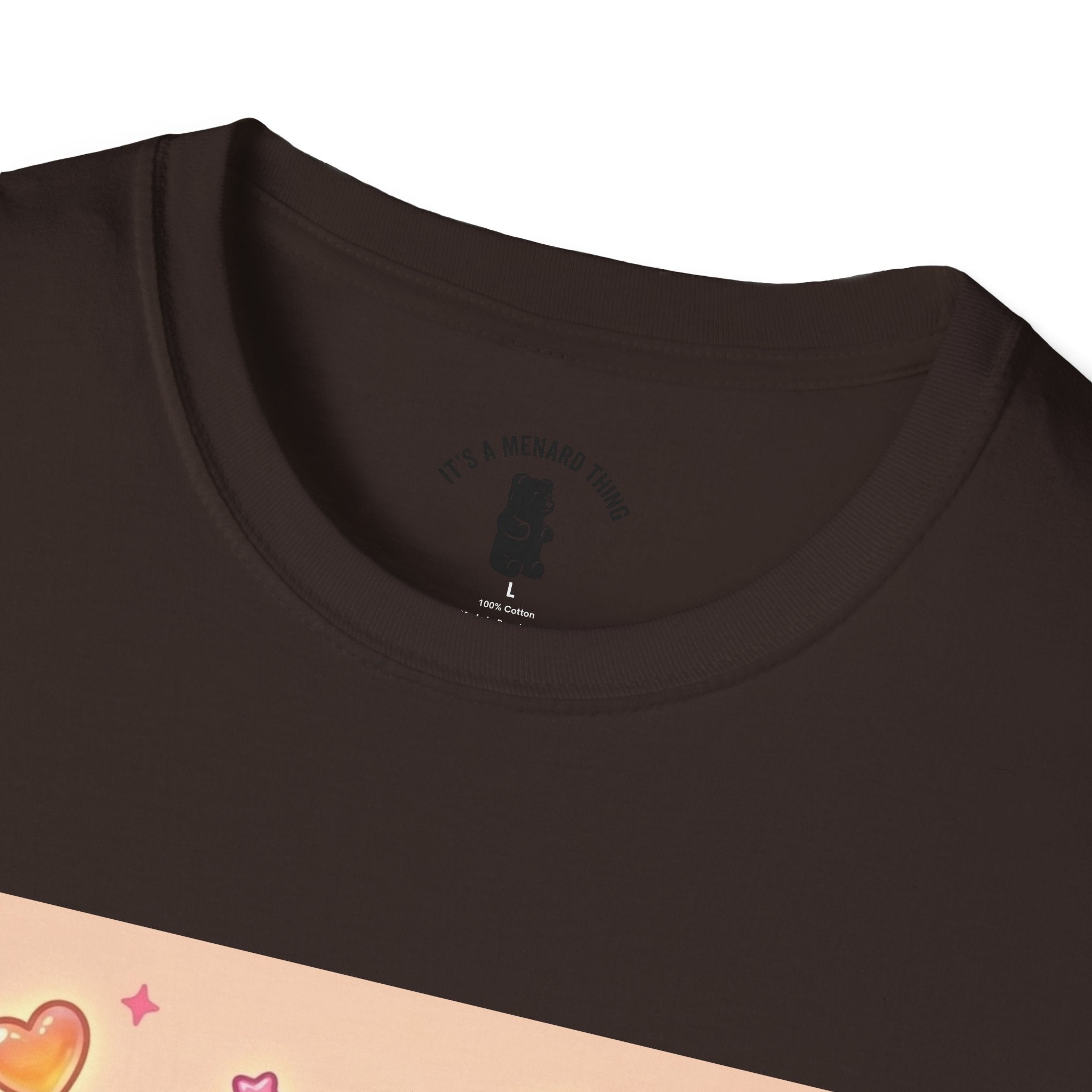 Cute Sunny Sunrise Sorbet Gooey Gummy Bear T-Shirt — Kawaii Graphic Tee