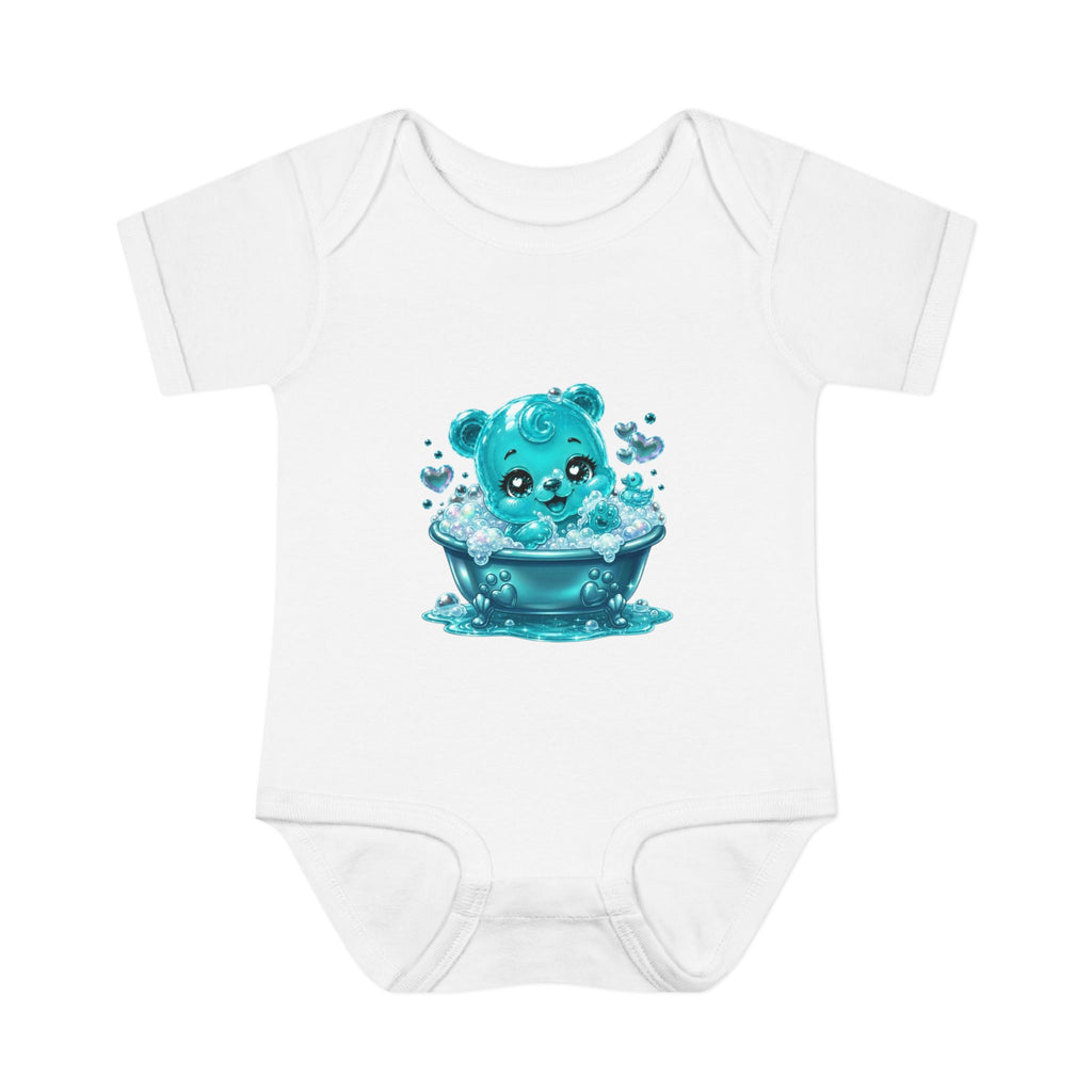 Adorable Bubble Bath Oozy Baby Gummy Bear Cutie Addition- Graphic Onesie