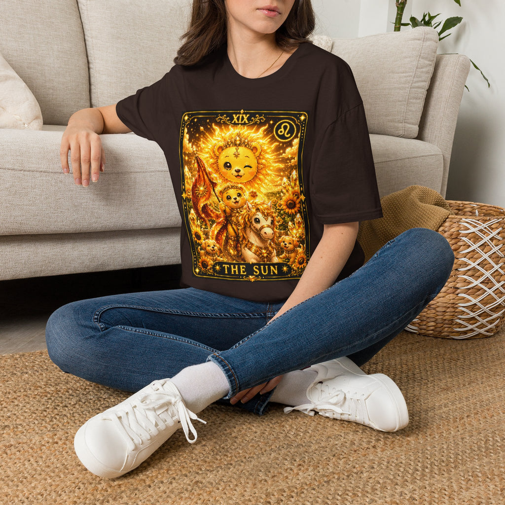 The Sun Tarot Card Golden Oozy Bears Special Addition- Graphic Shirt