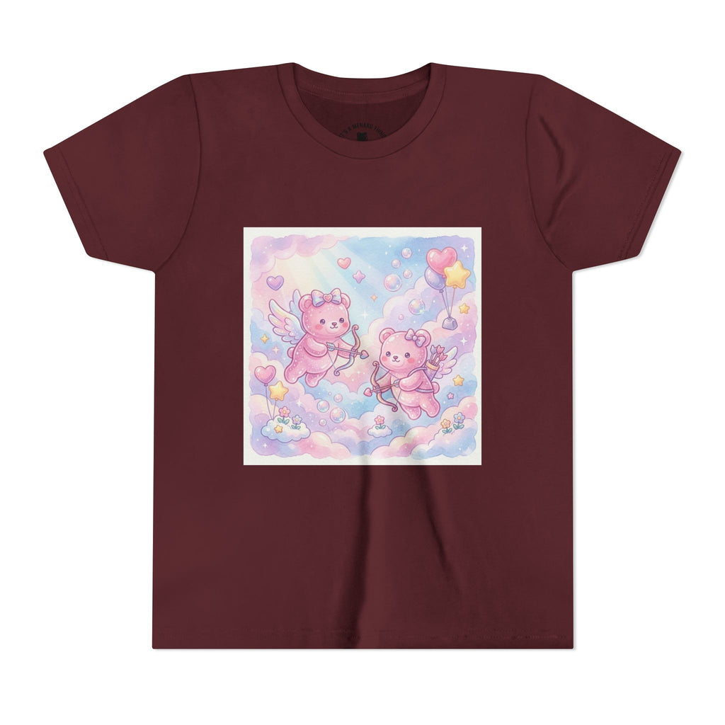 Cherub Angels Gooey Gummy Bear Friends- Hearts Pastel Cloud Graphic