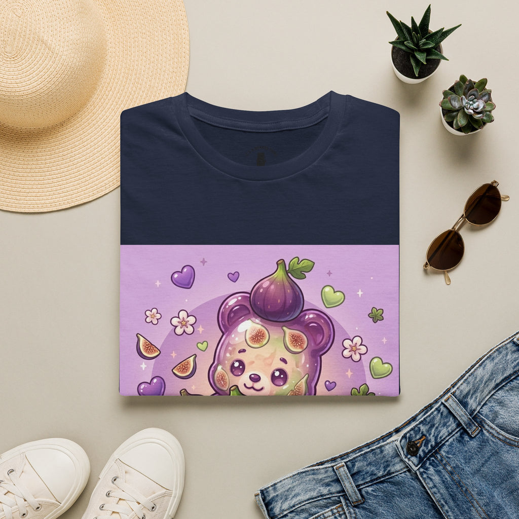 Delicious Ripe Fig, Exotic Oozy Gummy Bear Friend — Kawaii Fruit Design