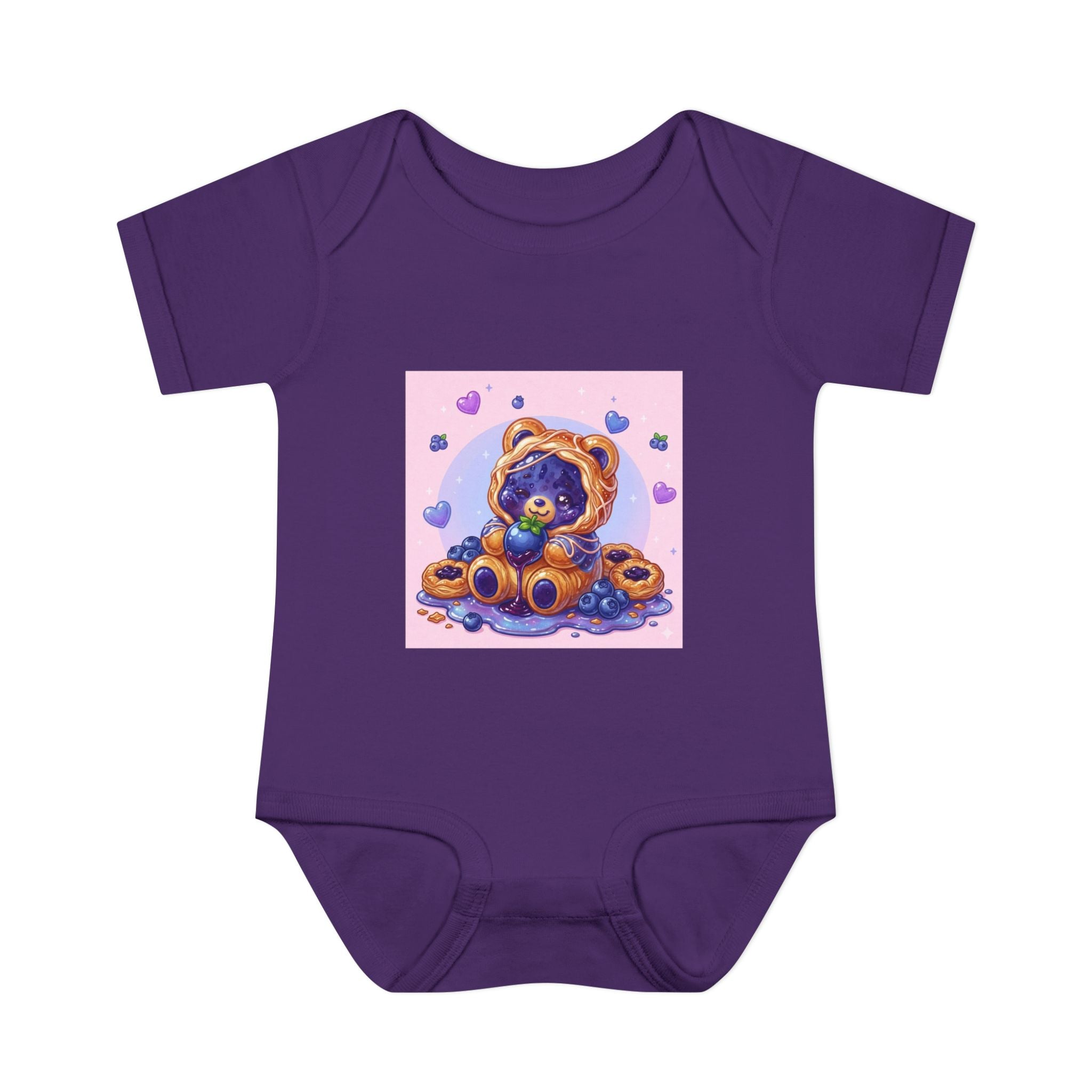 Blueberry Danish, Puff Pastry PJ Gooey Gummy Bear Suit