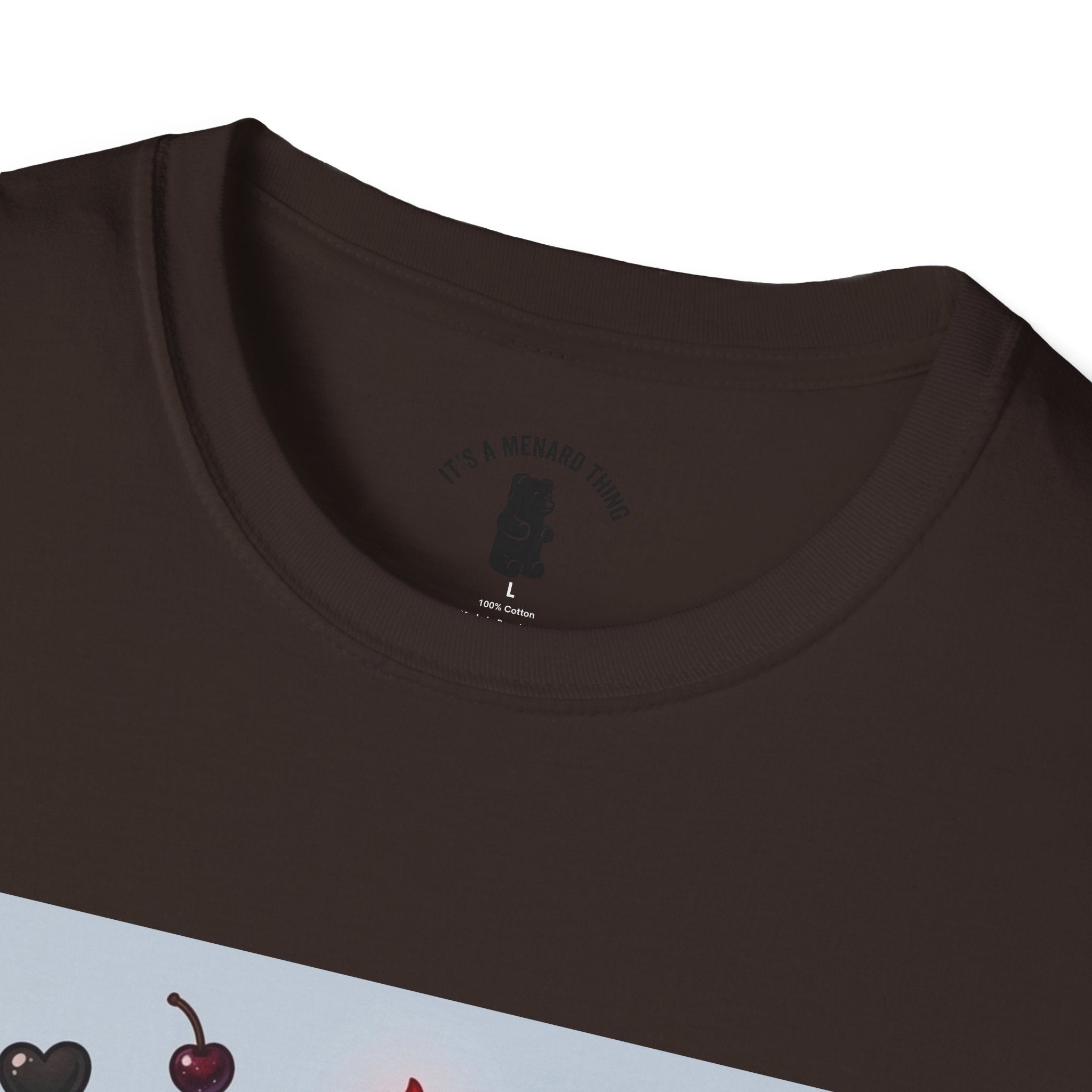 Devils food Cake Demon, Gooey Fudge Gummy Bear — Kawaii Graphic Tee