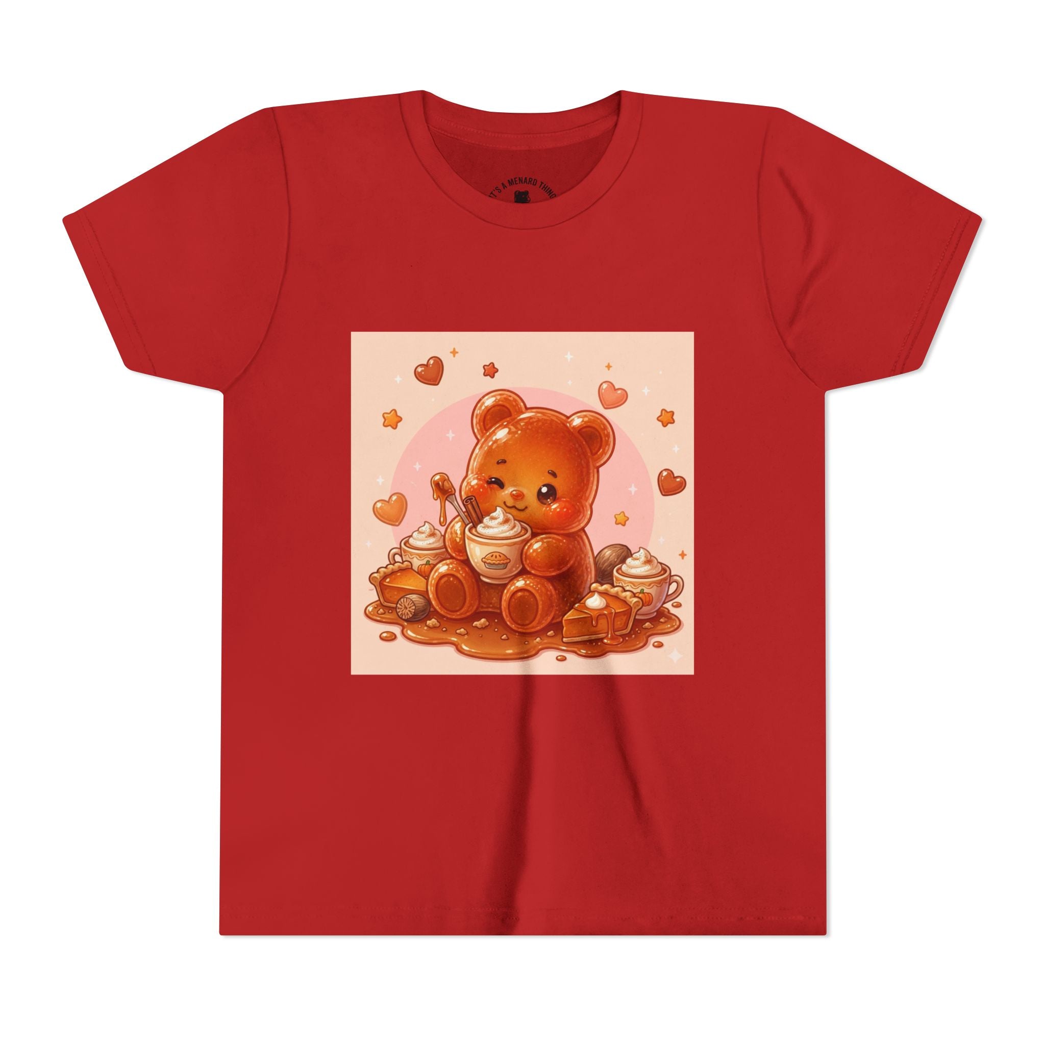Pumpkin Spiced Latte & Pie Gooey Gummy Bear Graphic Tee