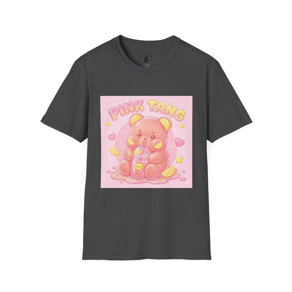 Pink Lemonaid Sour Gooey Gummy Bear T-Shirt -Kawaii Graphic Tee