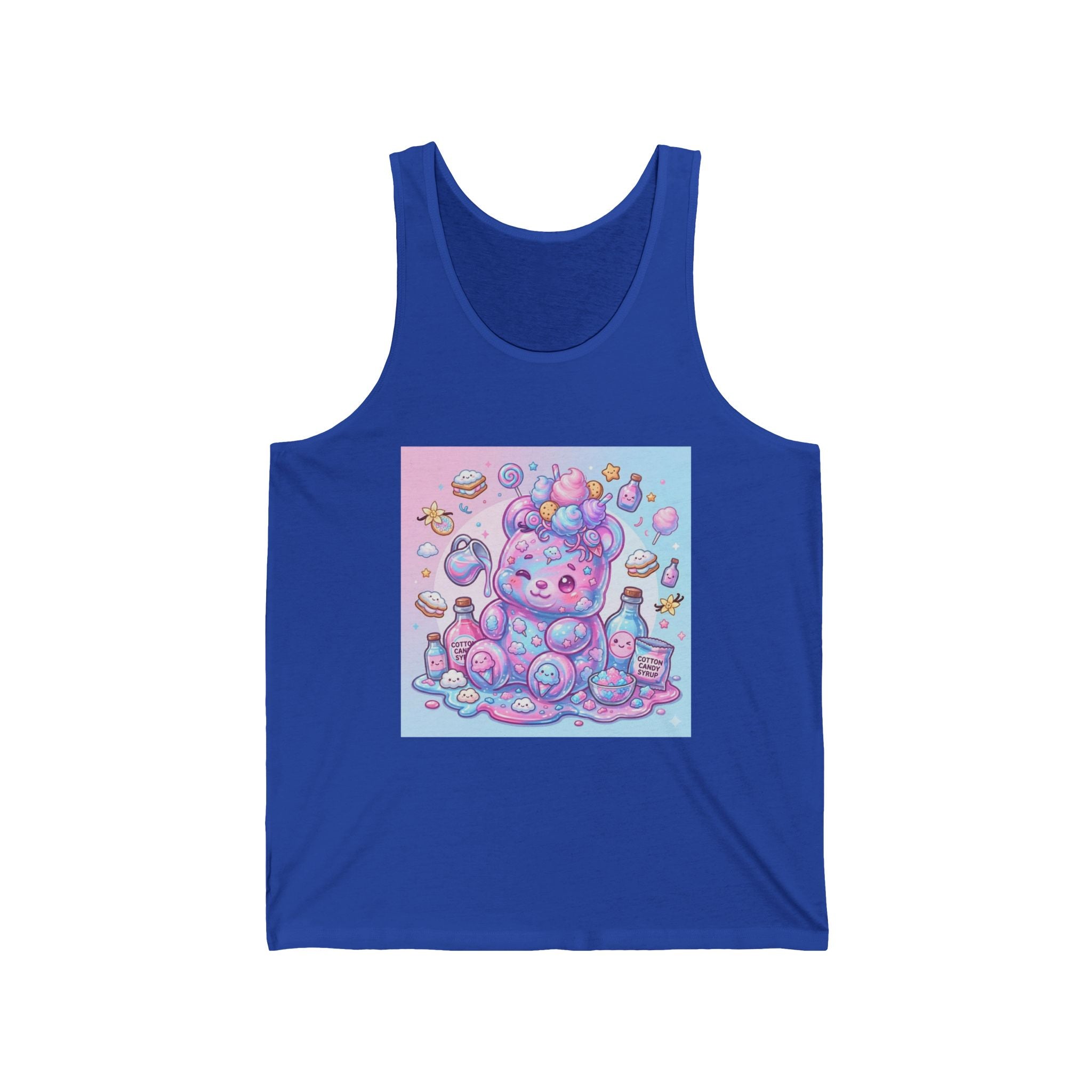 Cotton Candy Sweet, Exotic Gooey Gummy — Pastel Graphic Tank