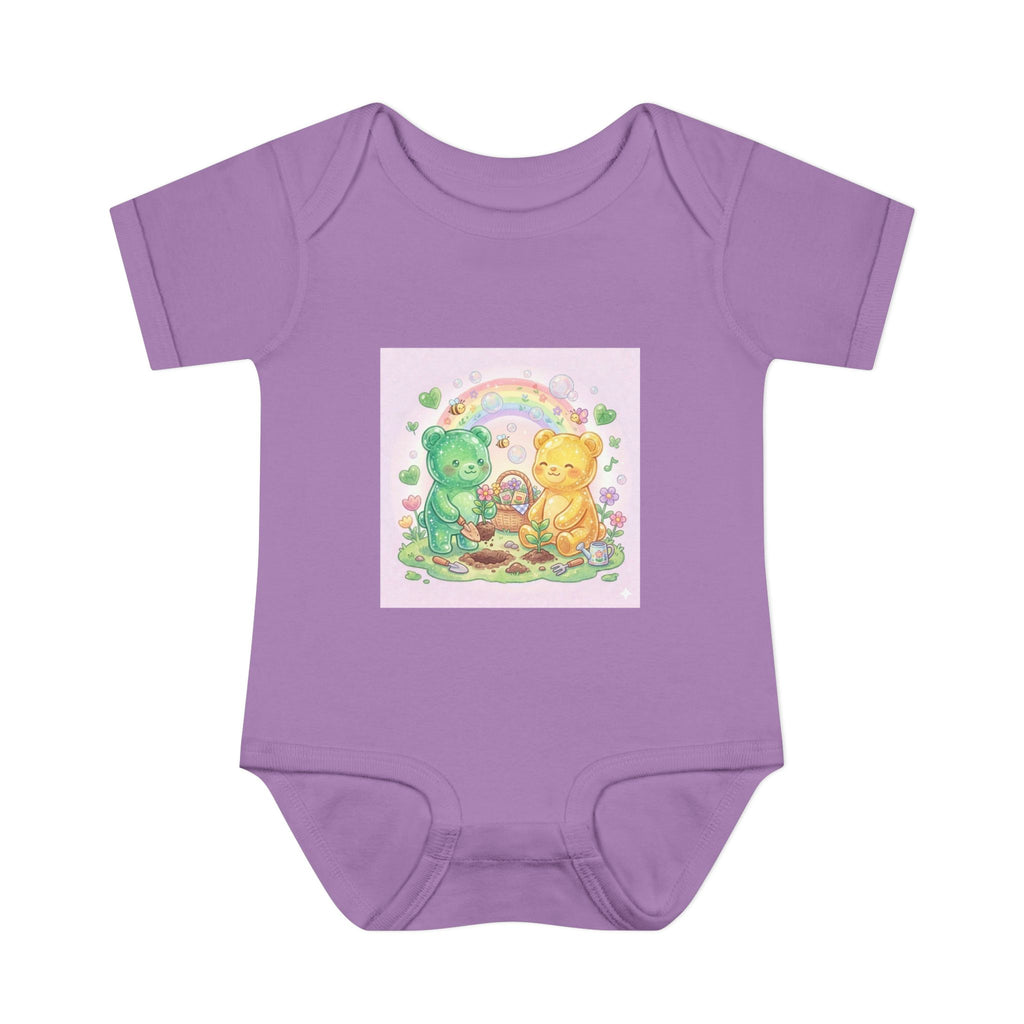 Copy of Infant Bodysuit — Oozy Gummy Bears Gardening Baby Onesie