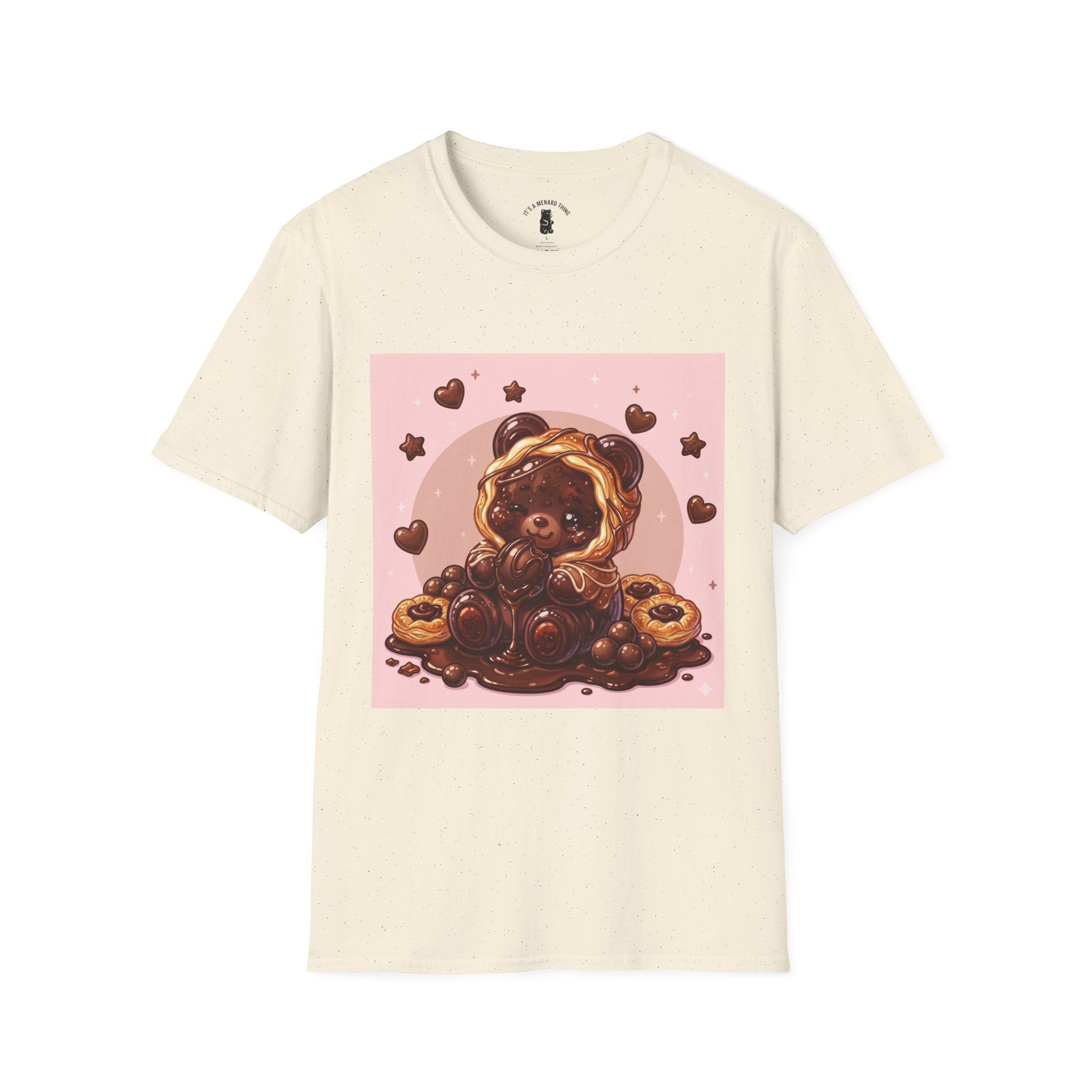 Chocolate Danish Gooey Gummy Bear — Cute  Graphic T-Shirt