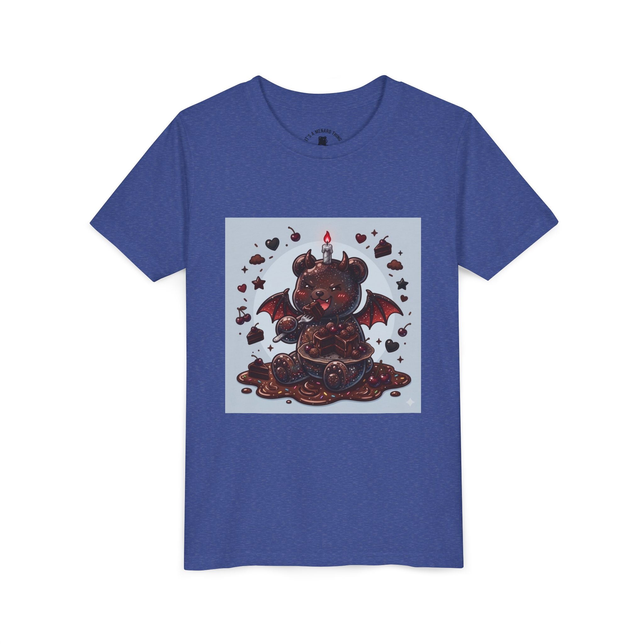 Devils Food Cake, Fudge Gooey Gummy Bear Youth Shirt