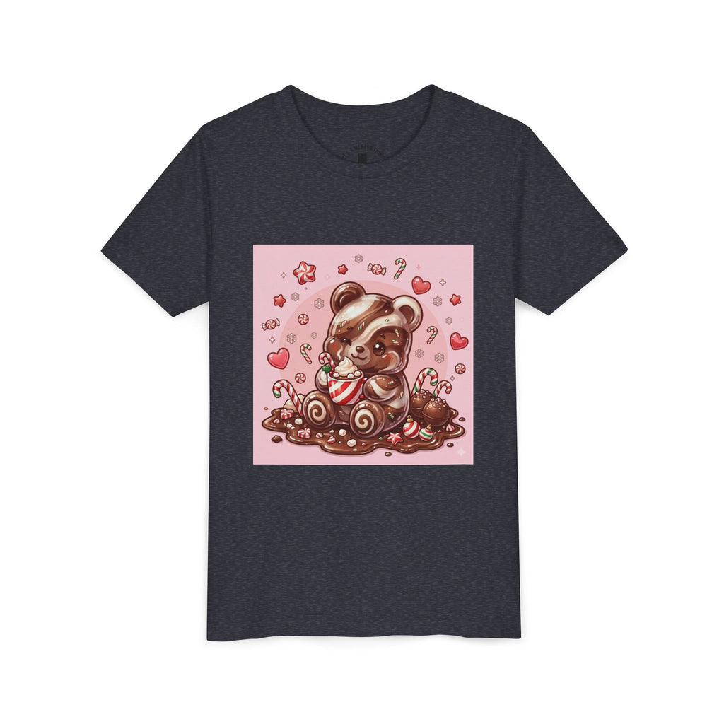 Cute Hot Chocolate Gooey Gummy Bear Holiday Kids Shirt