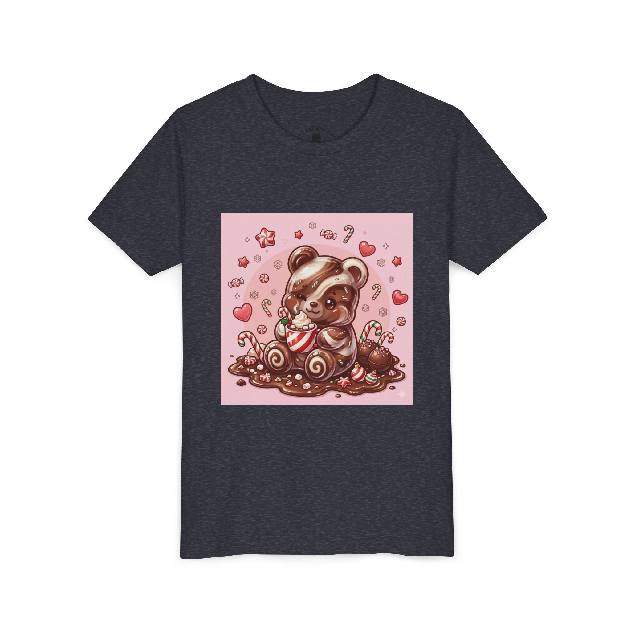 Cute Hot Chocolate Gooey Gummy Bear Holiday Kids Shirt