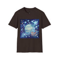 Floating By Uranus, Blue Crystal Gooey Gummy Bear- Kawaii Graphic T-Shirt