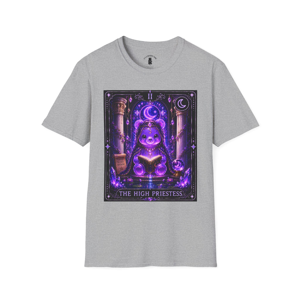The High Priestess Tarot Mystical Oozy Bear Special Addition- Graphic Shirt