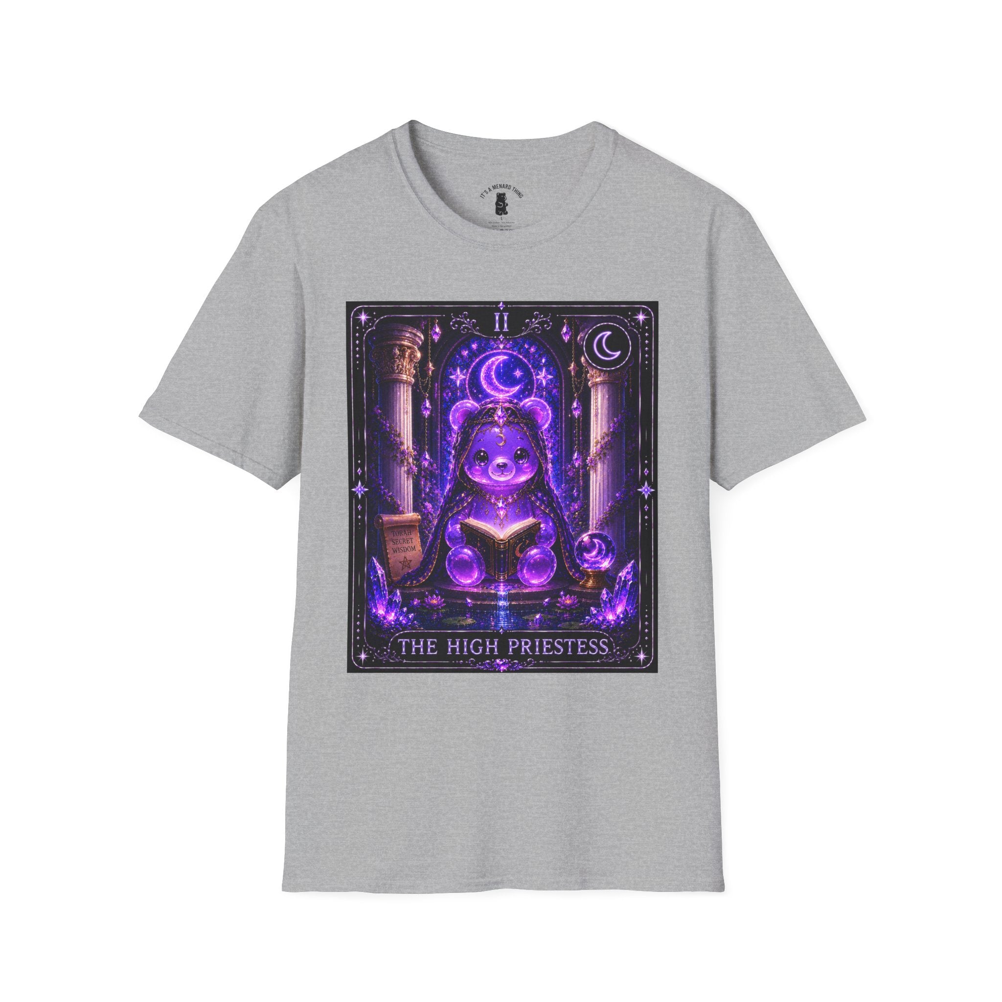 The High Priestess Tarot Mystical Oozy Bear Special Addition- Graphic Shirt