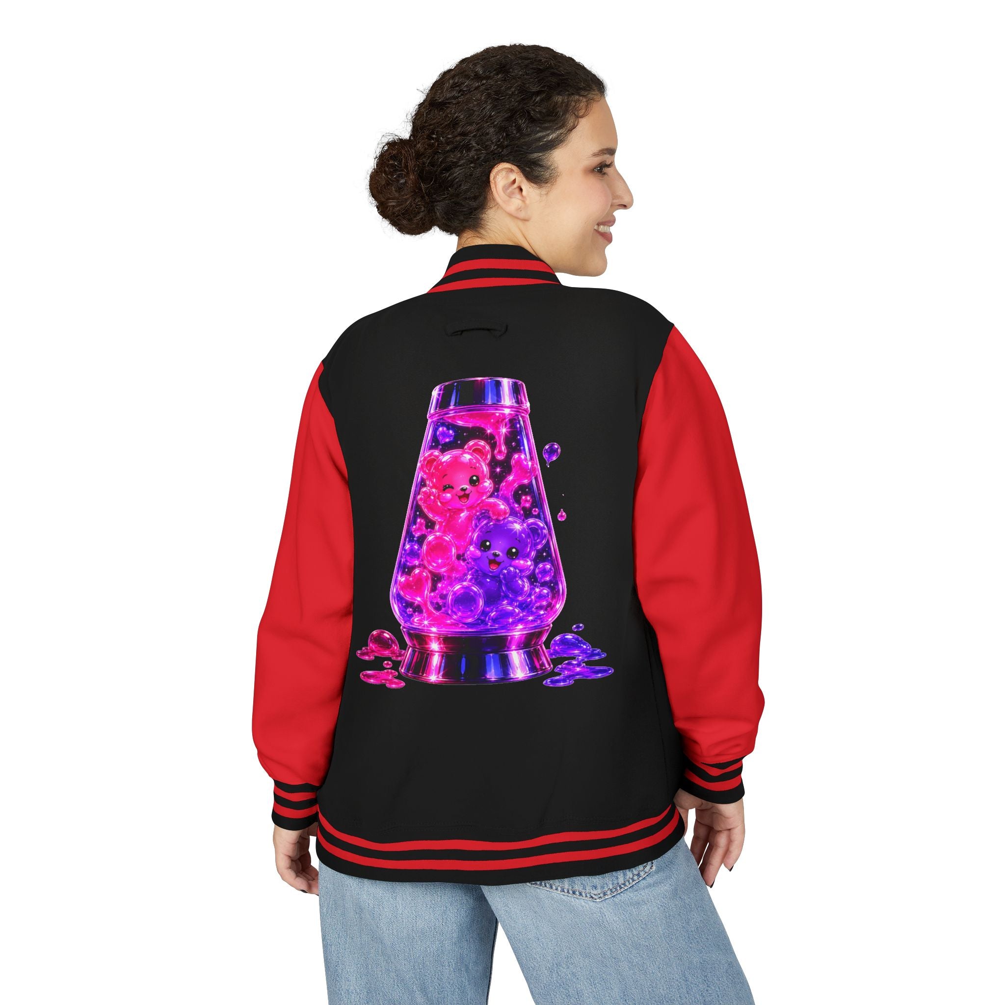 Lava Lamp Special Addition, Dou Oozy Bear Gummies- Letterman graphic Jacket