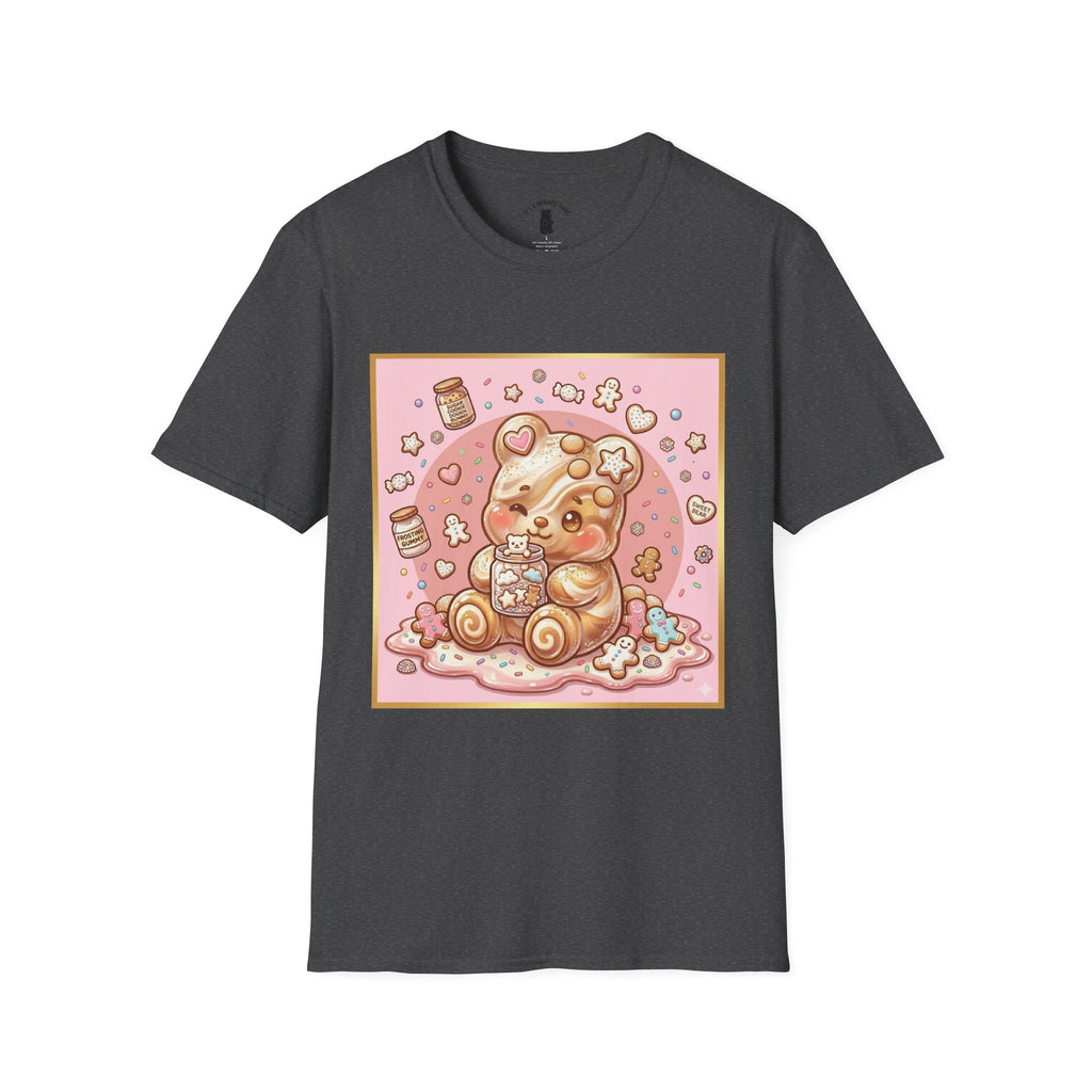 Kawaii Gooey Gummy Bear with Sugar Cookies T-Shirt
